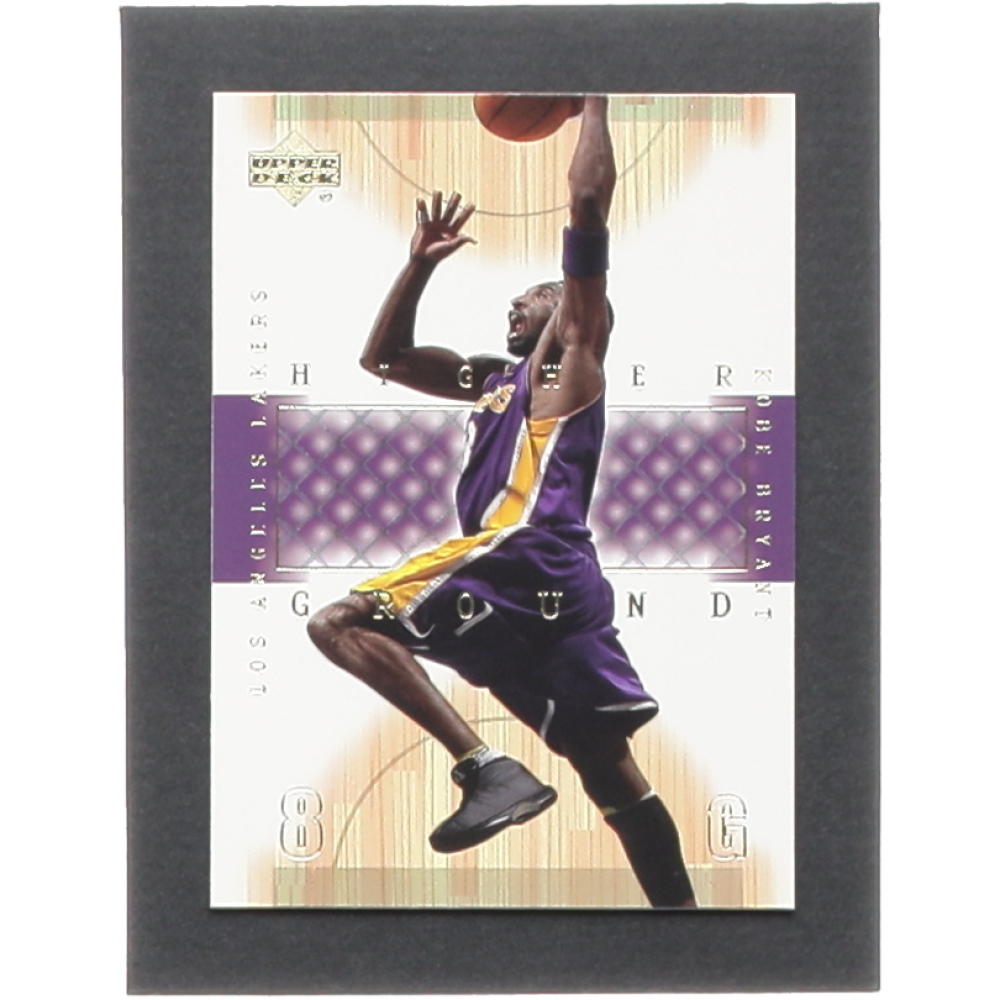 upper deck kobe bryant basketball card