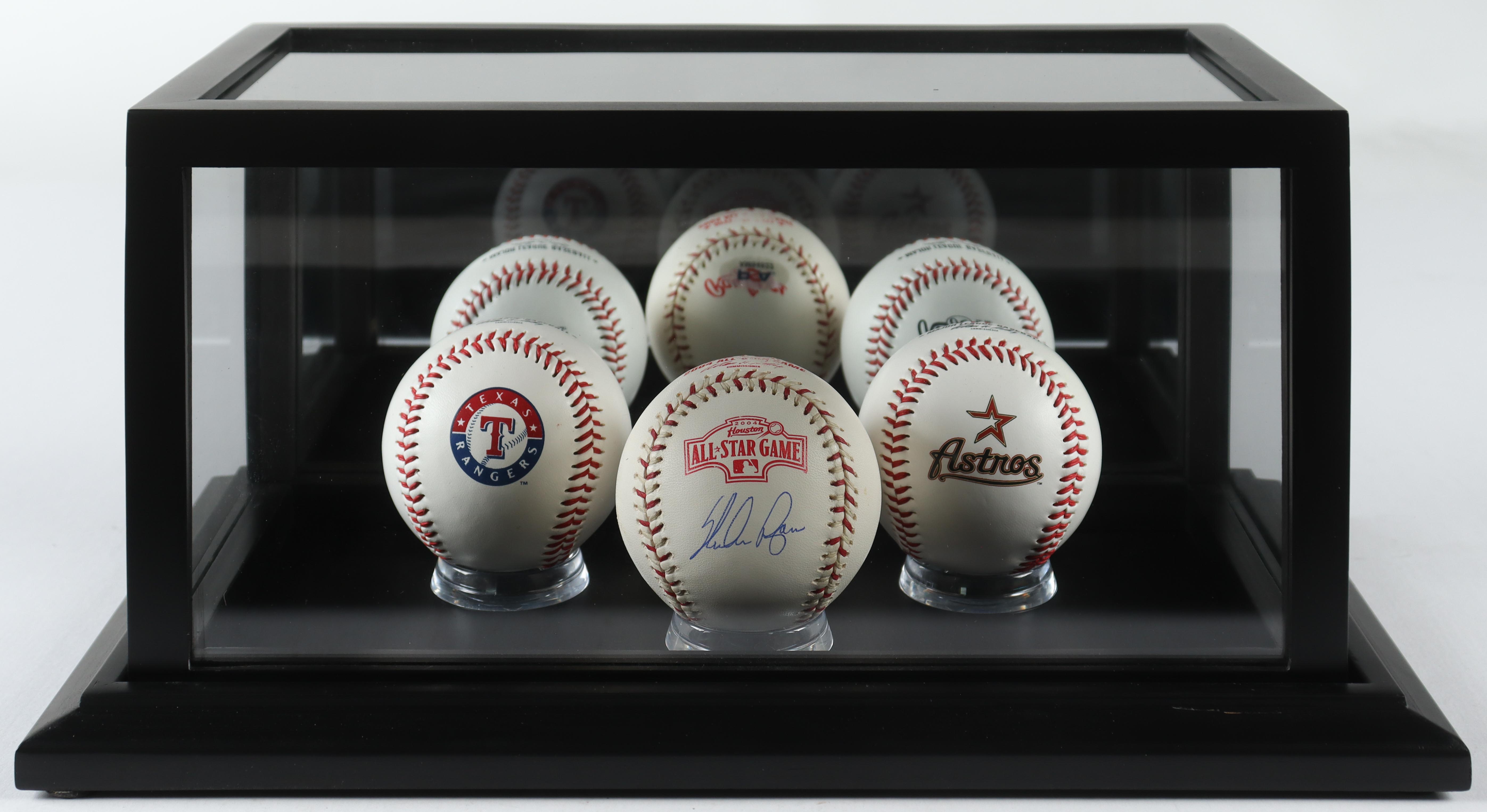 Nolan Ryan Signed Baseball (3) Ball Set In Display Case (PSA) at PristineAuction.com Nolan Ryan Signed Baseball (3) Ball Set In Display Case (PSA) at PristineAuction.com