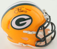 Jordan Love Signed Packers Speed Mini Helmet (JSA) at PristineAuction.com