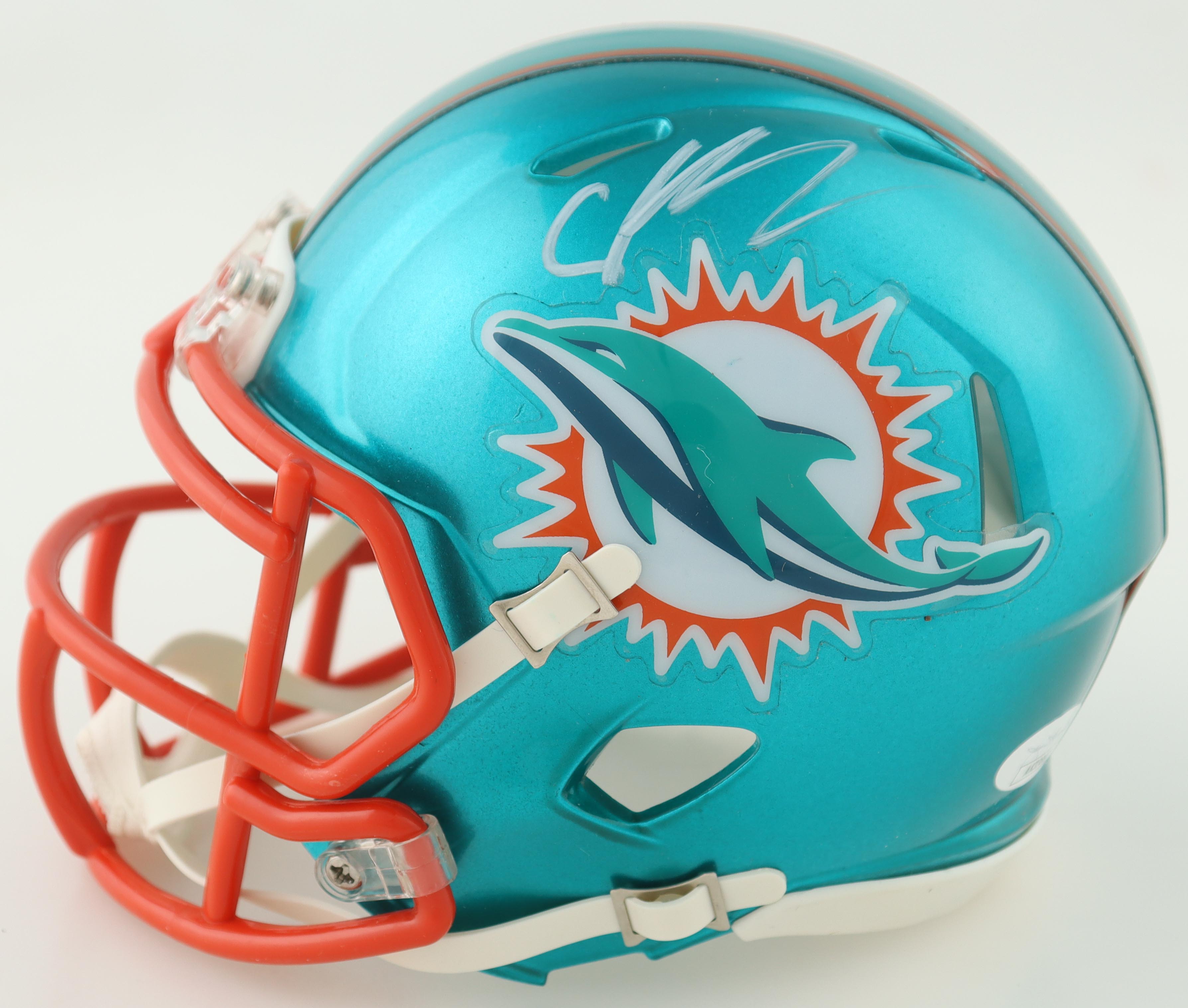 Devon Achane Signed Dolphins Flash Alternate Speed Mini Helmet (JSA) at PristineAuction.com Devon Achane Signed Dolphins Flash Alternate Speed Mini Helmet (JSA) at PristineAuction.com