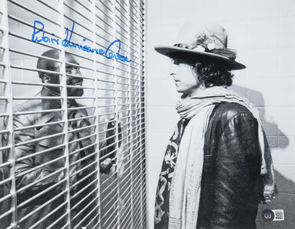 Rubin "Hurricane" Carter & John Artis Signed 11x14 Photo (Beckett) at PristineAuction.com Rubin "Hurricane" Carter & John Artis Signed 11x14 Photo (Beckett) at PristineAuction.com