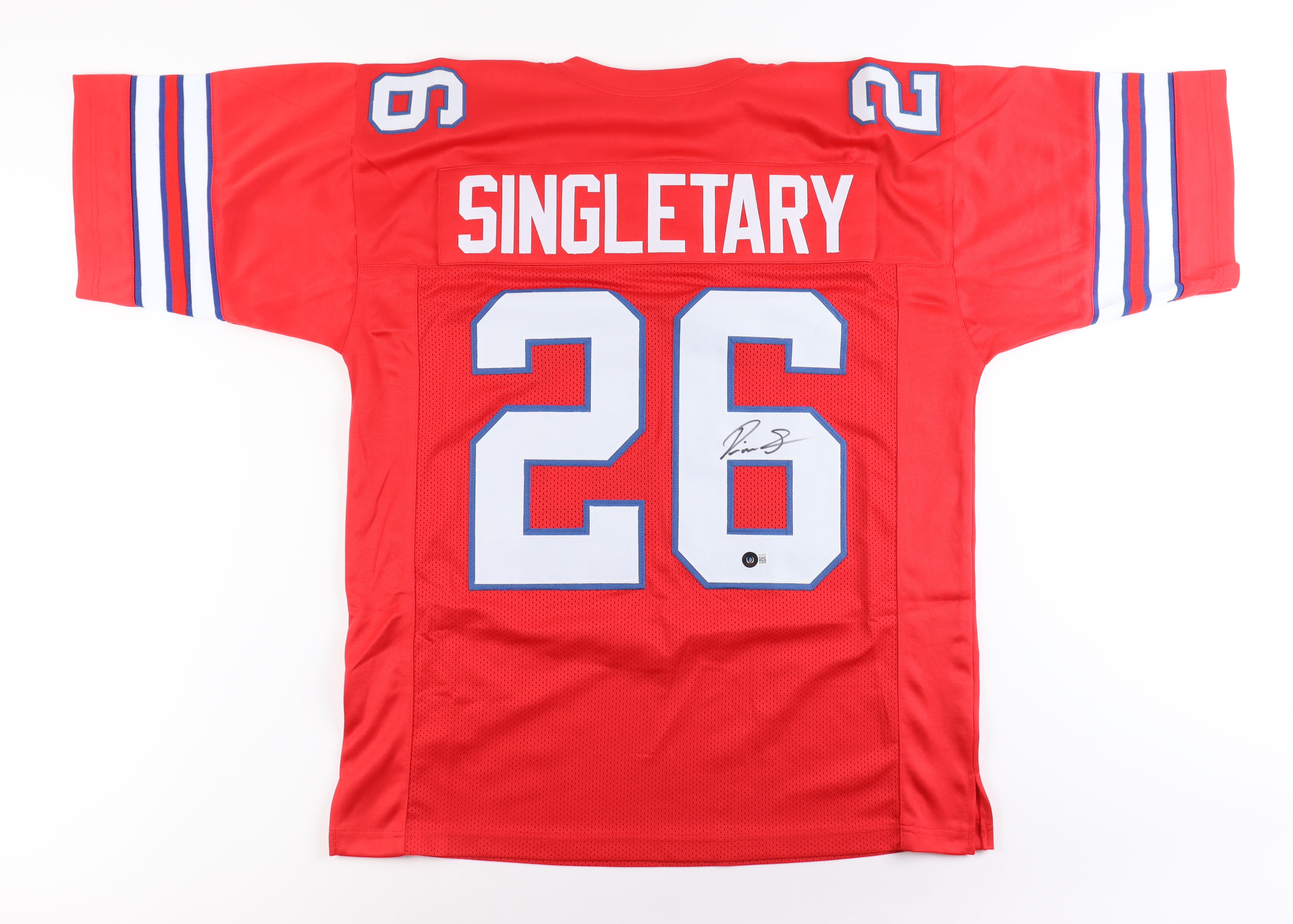 Devin Singletary Signed Jersey (Beckett) at PristineAuction.com Devin Singletary Signed Jersey (Beckett) at PristineAuction.com