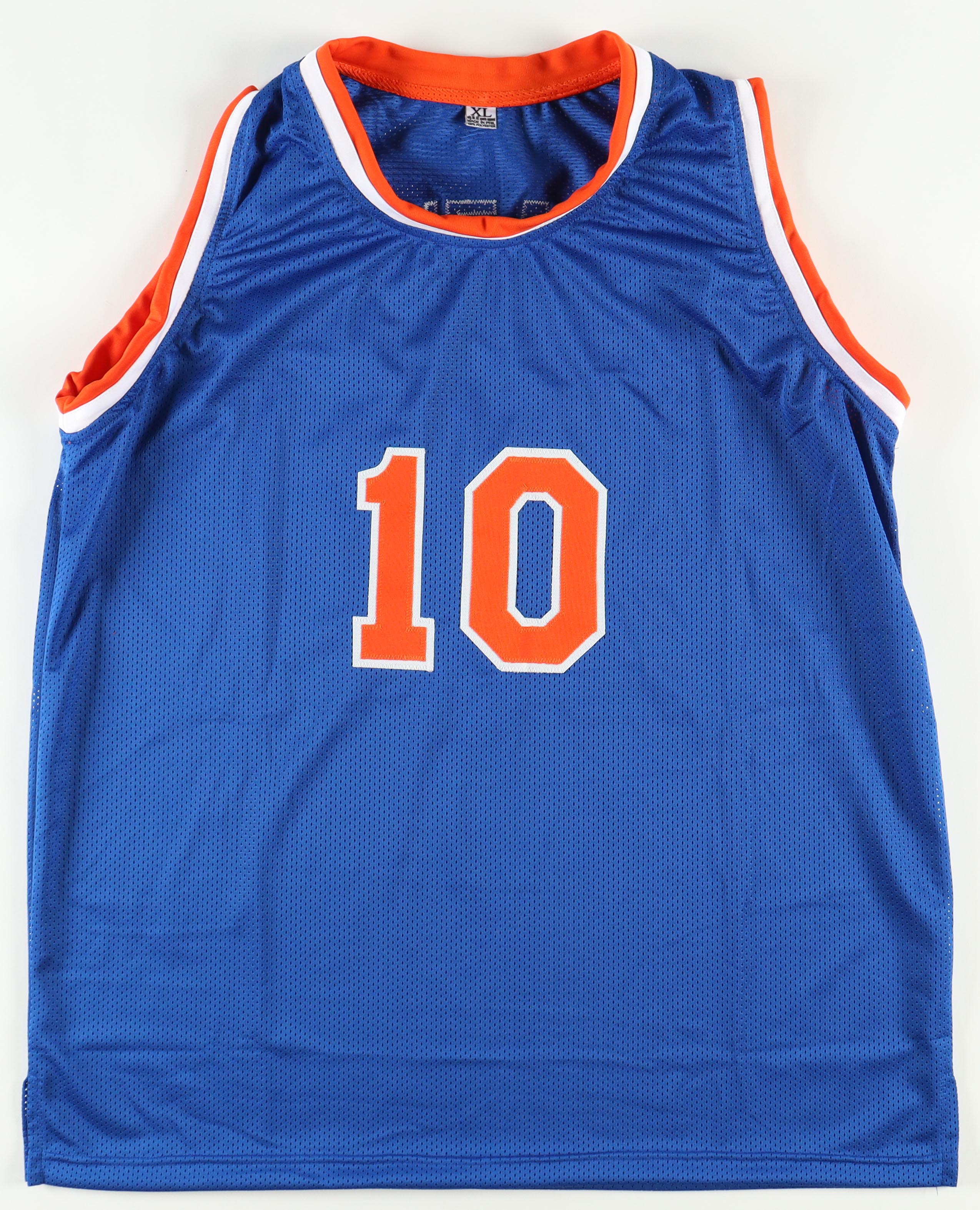 Walt Frazier Signed Jersey (Beckett) at PristineAuction.com Walt Frazier Signed Jersey (Beckett) at PristineAuction.com