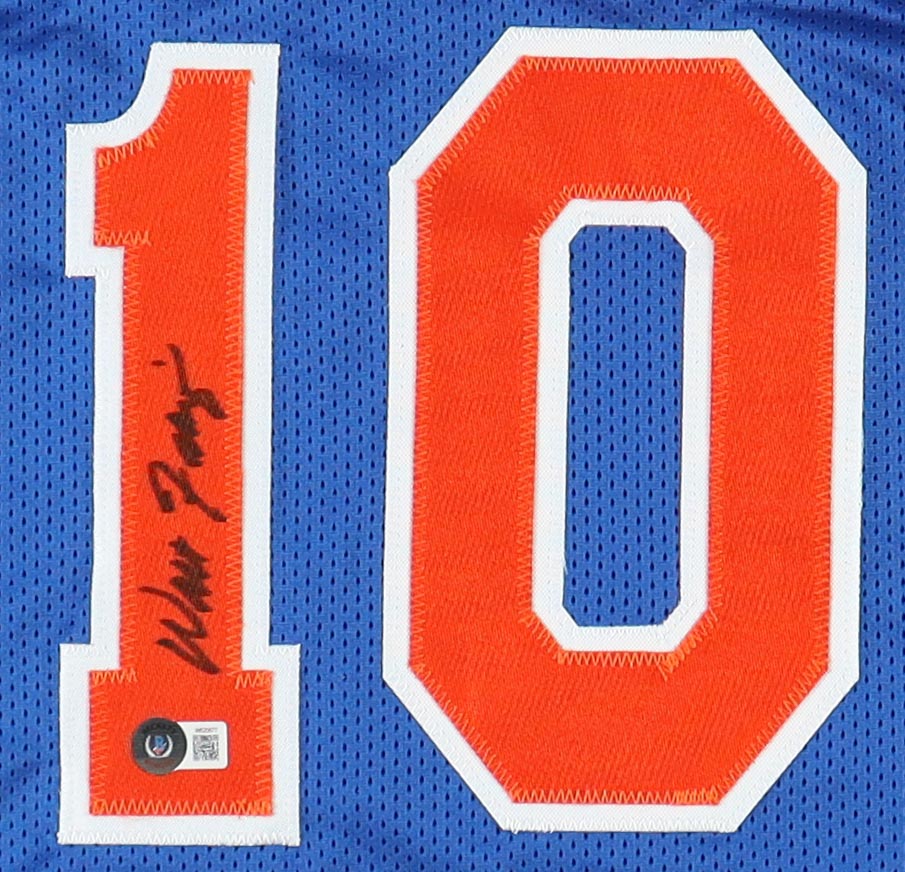 Walt Frazier Signed Jersey (Beckett) at PristineAuction.com Walt Frazier Signed Jersey (Beckett) at PristineAuction.com