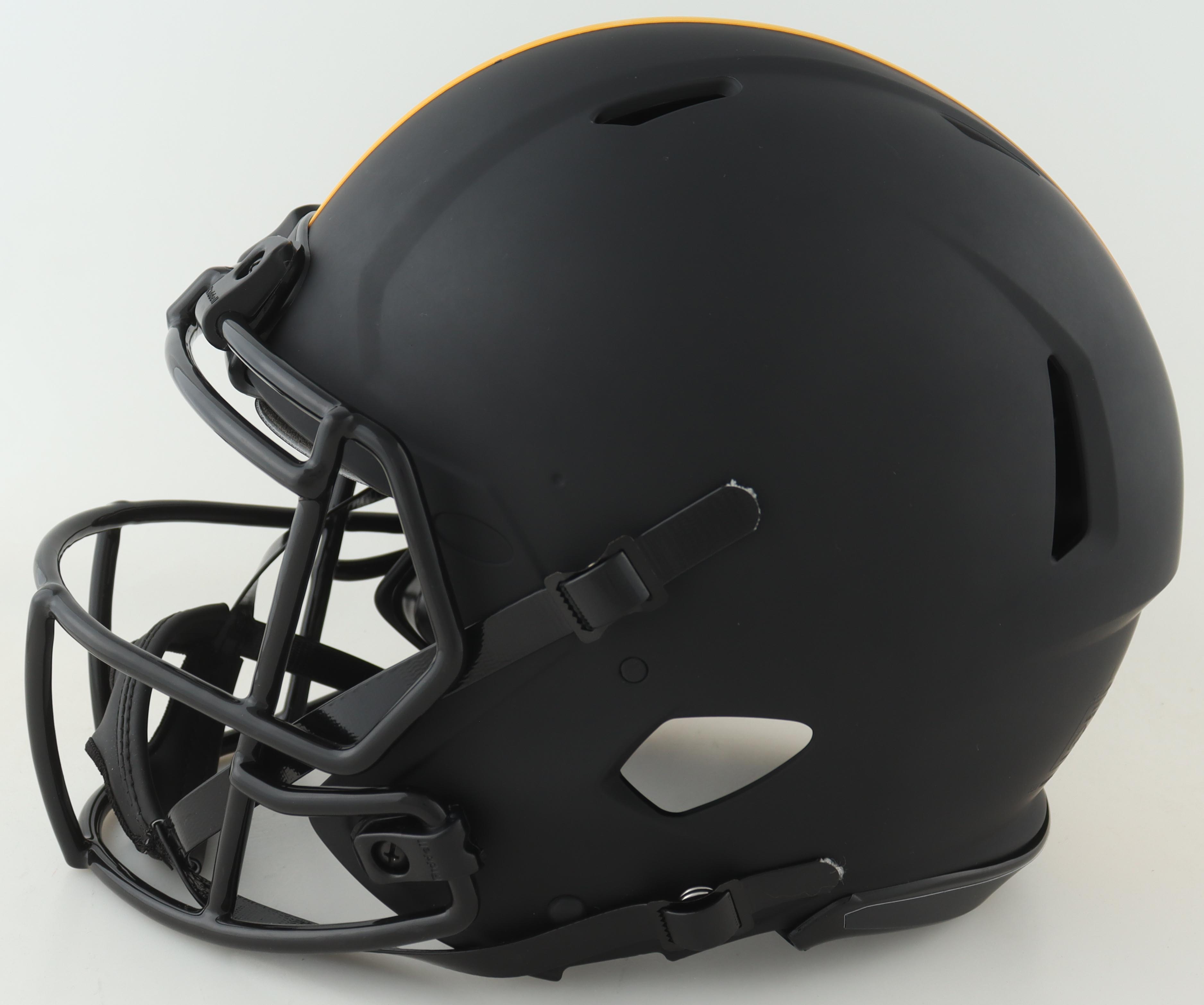 Troy Polamalu Signed Steelers Full-Size Authentic On-Field Eclipse Alternate Speed Helmet (Beckett) at PristineAuction.com Troy Polamalu Signed Steelers Full-Size Authentic On-Field Eclipse Alternate Speed Helmet (Beckett) at PristineAuction.com