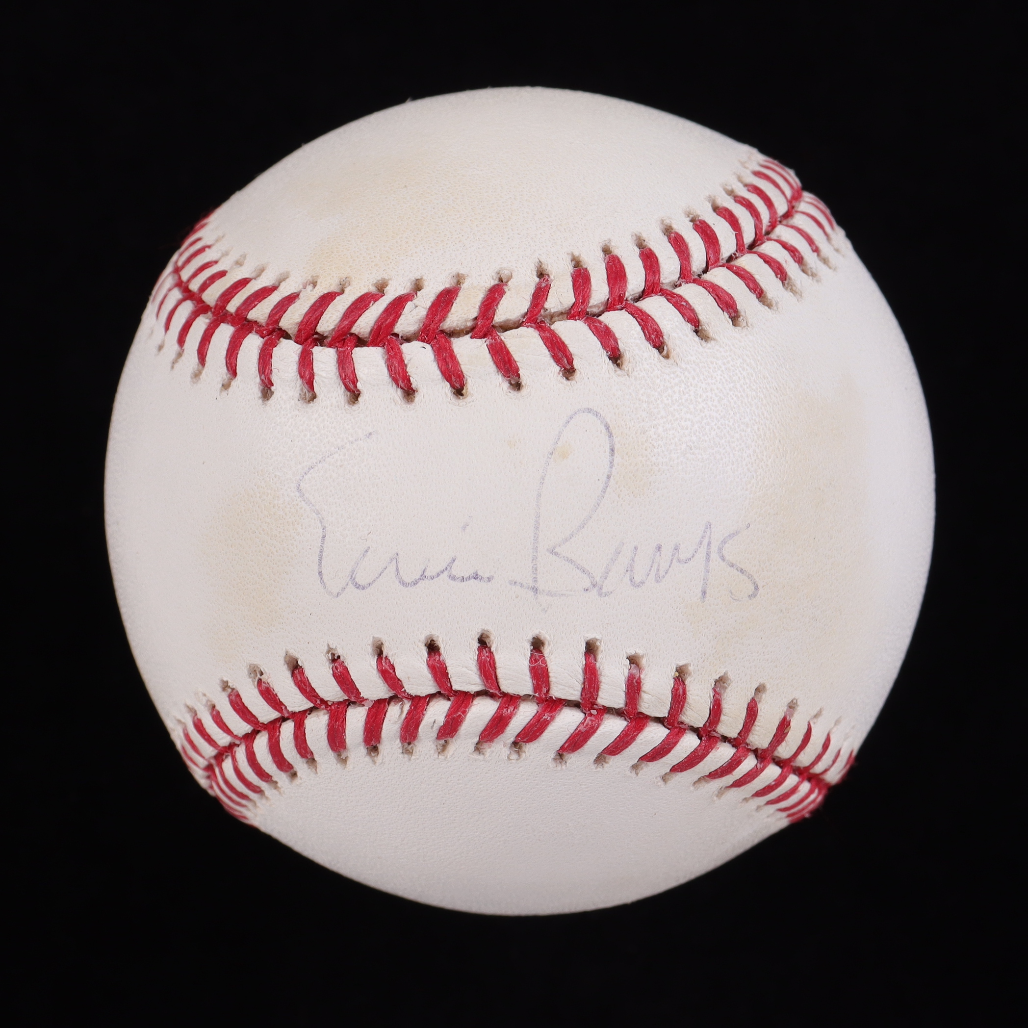 Ernie Banks Signed OML Baseball (Beckett) at PristineAuction.com Ernie Banks Signed OML Baseball (Beckett) at PristineAuction.com