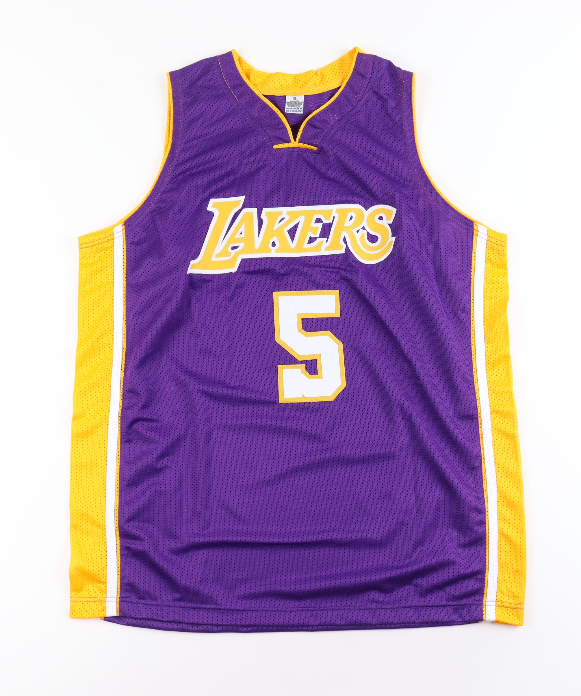 Robert Horry Signed Jersey Inscribed "3 Peat Champ! 00-02" (Beckett & PSA) at PristineAuction.com Robert Horry Signed Jersey Inscribed "3 Peat Champ! 00-02" (Beckett & PSA) at PristineAuction.com