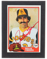 Rollie Fingers Signed 1981 Topps #229 (Beckett) at PristineAuction.com
