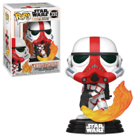 "Star Wars: Mandalorian" #350 Incinerator Stormtrooper Funko Pop! Vinyl Figure at PristineAuction.com