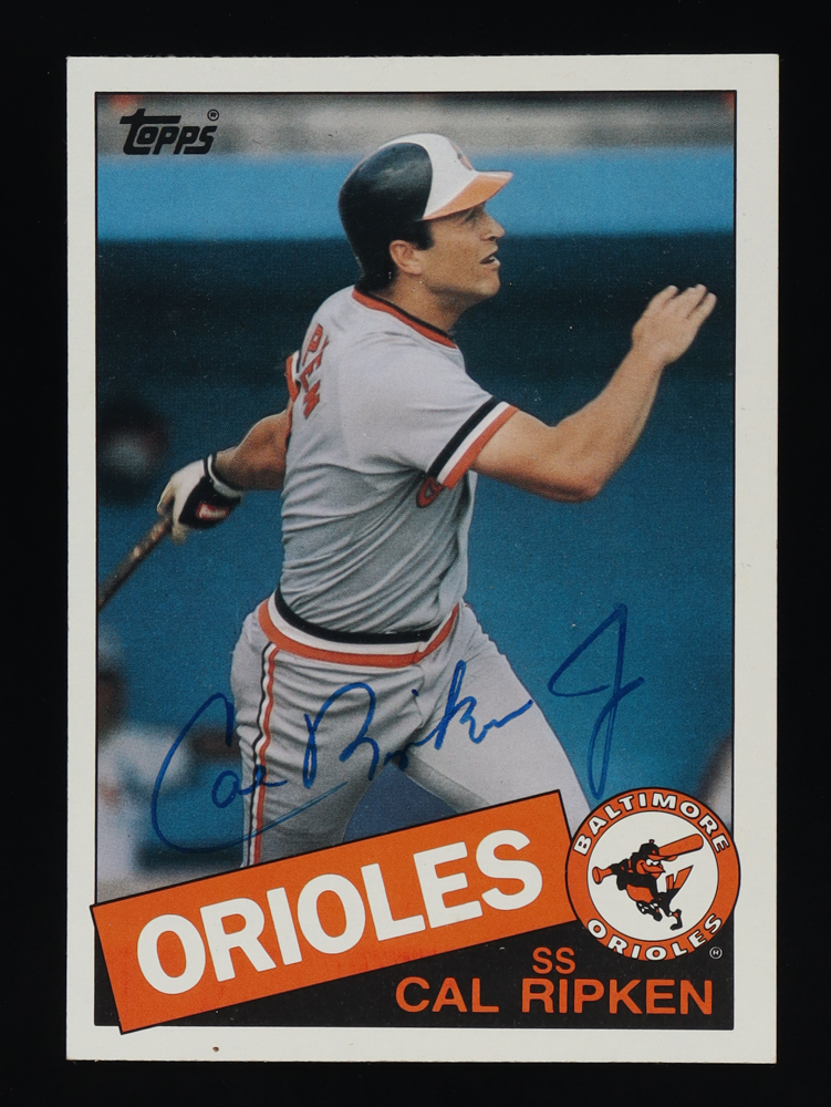 Cal Ripken Jr. Signed 1985 Topps Super #48 (Beckett) at PristineAuction.com Cal Ripken Jr. Signed 1985 Topps Super #48 (Beckett) at PristineAuction.com