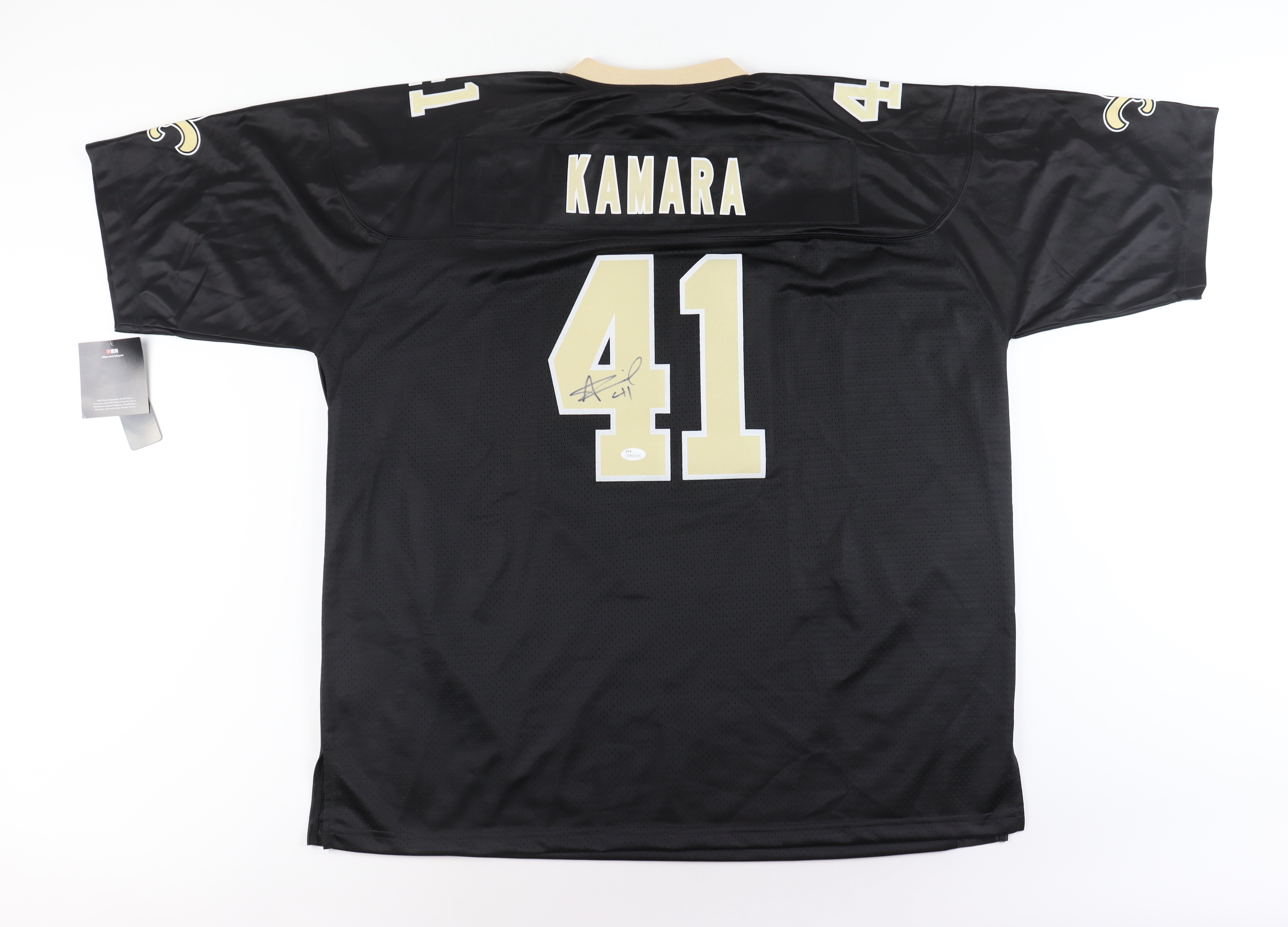 Alvin Kamara Signed Saints Jersey (JSA) at PristineAuction.com Alvin Kamara Signed Saints Jersey (JSA) at PristineAuction.com