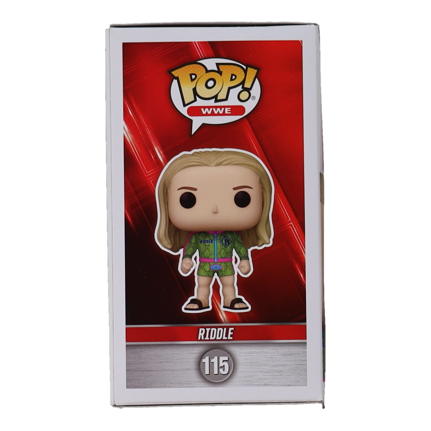 Riddle Signed "WWE" #115 Riddle Funko Pop! Vinyl Figure Inscribed "Bro" (PSA) at PristineAuction.com Riddle Signed "WWE" #115 Riddle Funko Pop! Vinyl Figure Inscribed "Bro" (PSA) at PristineAuction.com