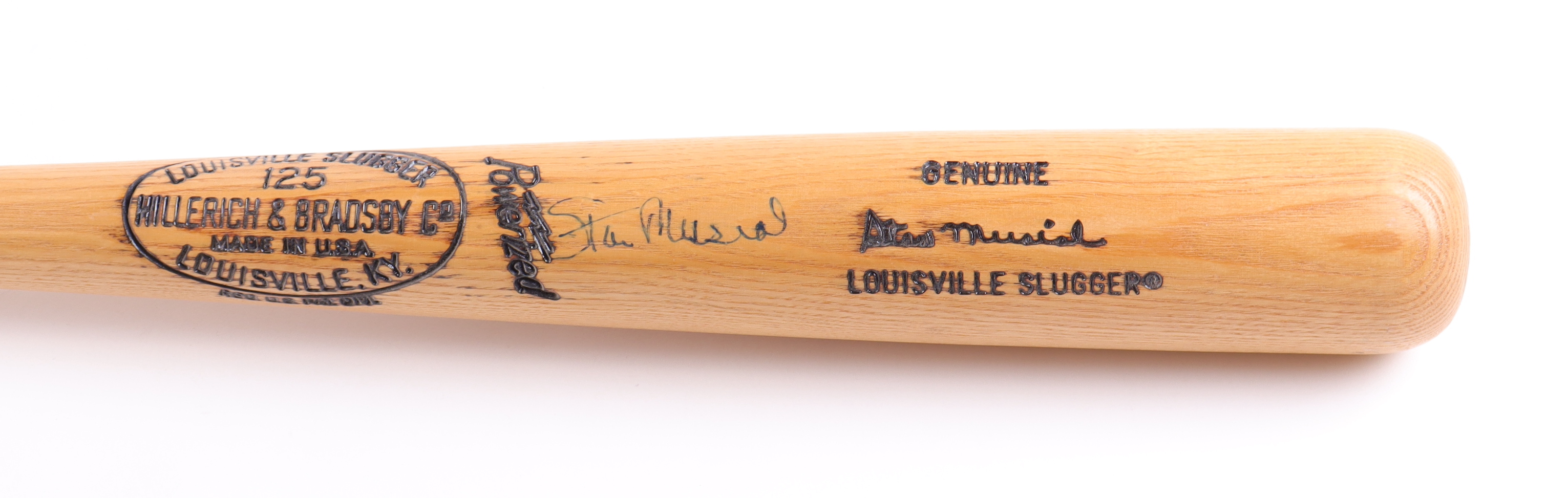 Stan Musial Signed Louisville Slugger Player Model Baseball Bat (Beckett) at PristineAuction.com Stan Musial Signed Louisville Slugger Player Model Baseball Bat (Beckett) at PristineAuction.com