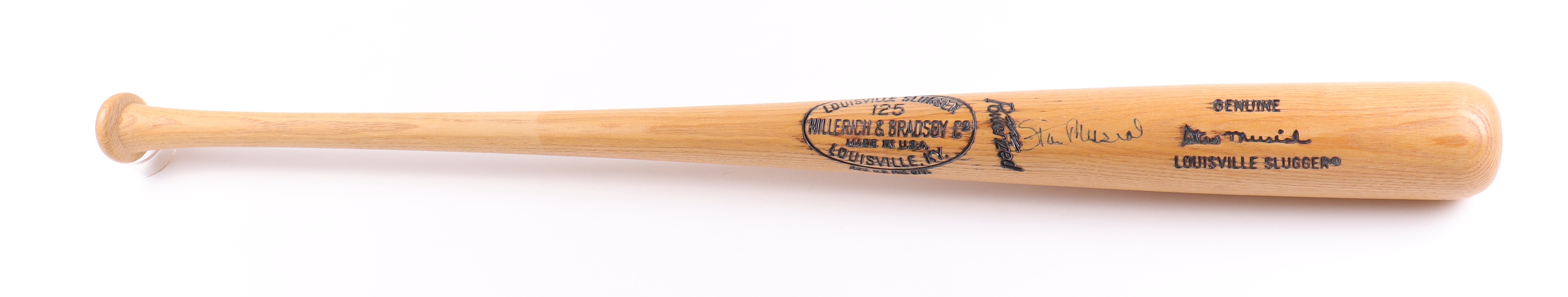 Stan Musial Signed Louisville Slugger Player Model Baseball Bat (Beckett) at PristineAuction.com Stan Musial Signed Louisville Slugger Player Model Baseball Bat (Beckett) at PristineAuction.com
