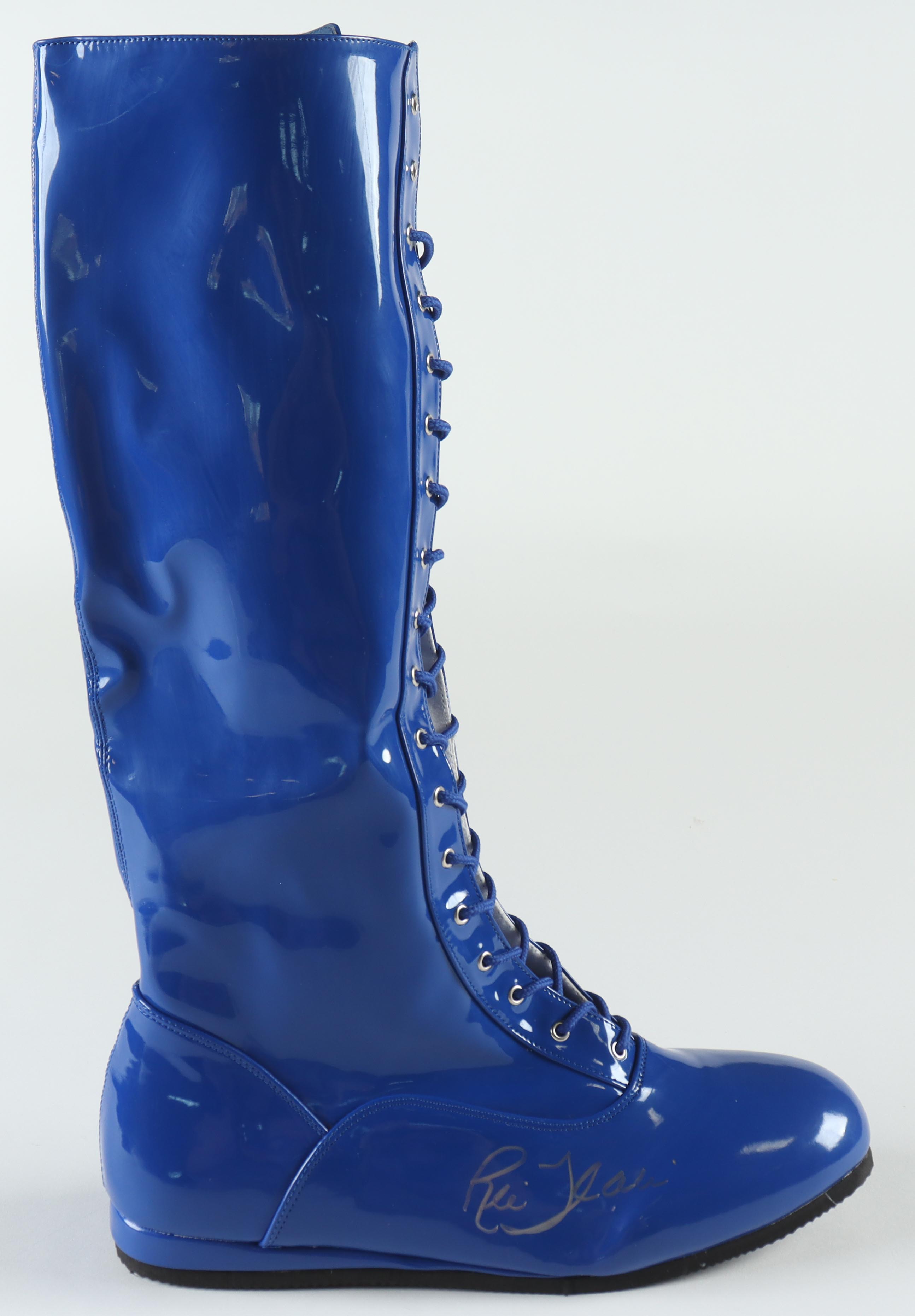 Ric Flair Signed Wrestling Boot (PSA) at PristineAuction.com Ric Flair Signed Wrestling Boot (PSA) at PristineAuction.com