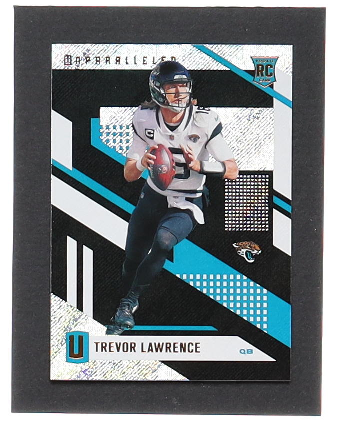 Trevor Lawrence 2021 Panini Chronicles Unparalleled #10 RC at PristineAuction.com Trevor Lawrence 2021 Panini Chronicles Unparalleled #10 RC at PristineAuction.com