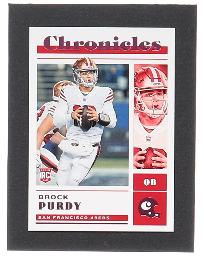 Brock Purdy 2022 Panini Chronicles Pink #41 RC at PristineAuction.com Brock Purdy 2022 Panini Chronicles Pink #41 RC at PristineAuction.com