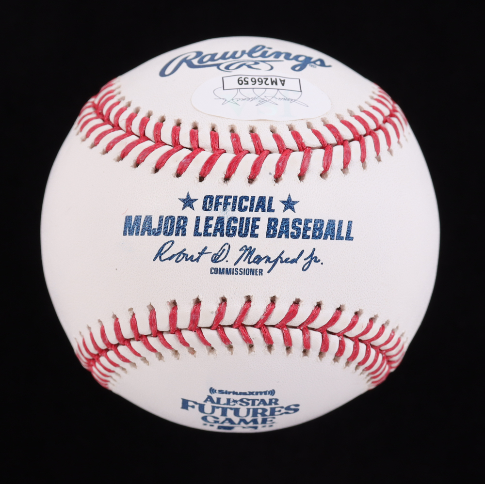 Noelvi Marte Signed 2023 Futures Game OML Baseball (JSA) at PristineAuction.com Noelvi Marte Signed 2023 Futures Game OML Baseball (JSA) at PristineAuction.com