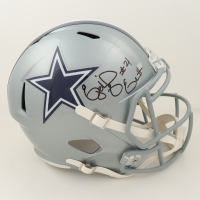 Ezekiel Elliott Signed Cowboys Full-Size Speed Helmet (Beckett) at PristineAuction.com