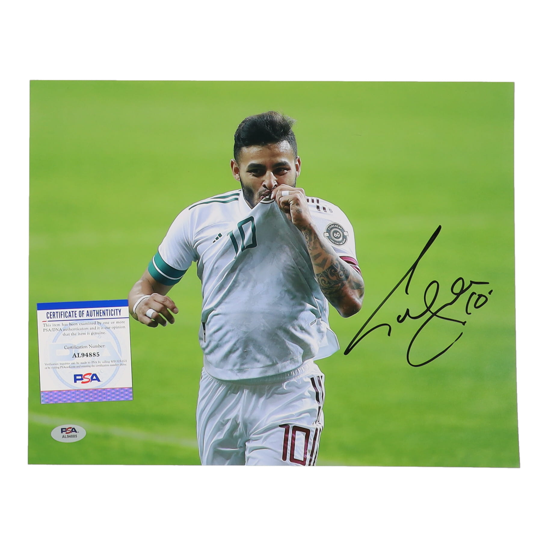 Alexis Vega Signed Team Mexico 11x14 Photo (PSA) at PristineAuction.com Alexis Vega Signed Team Mexico 11x14 Photo (PSA) at PristineAuction.com