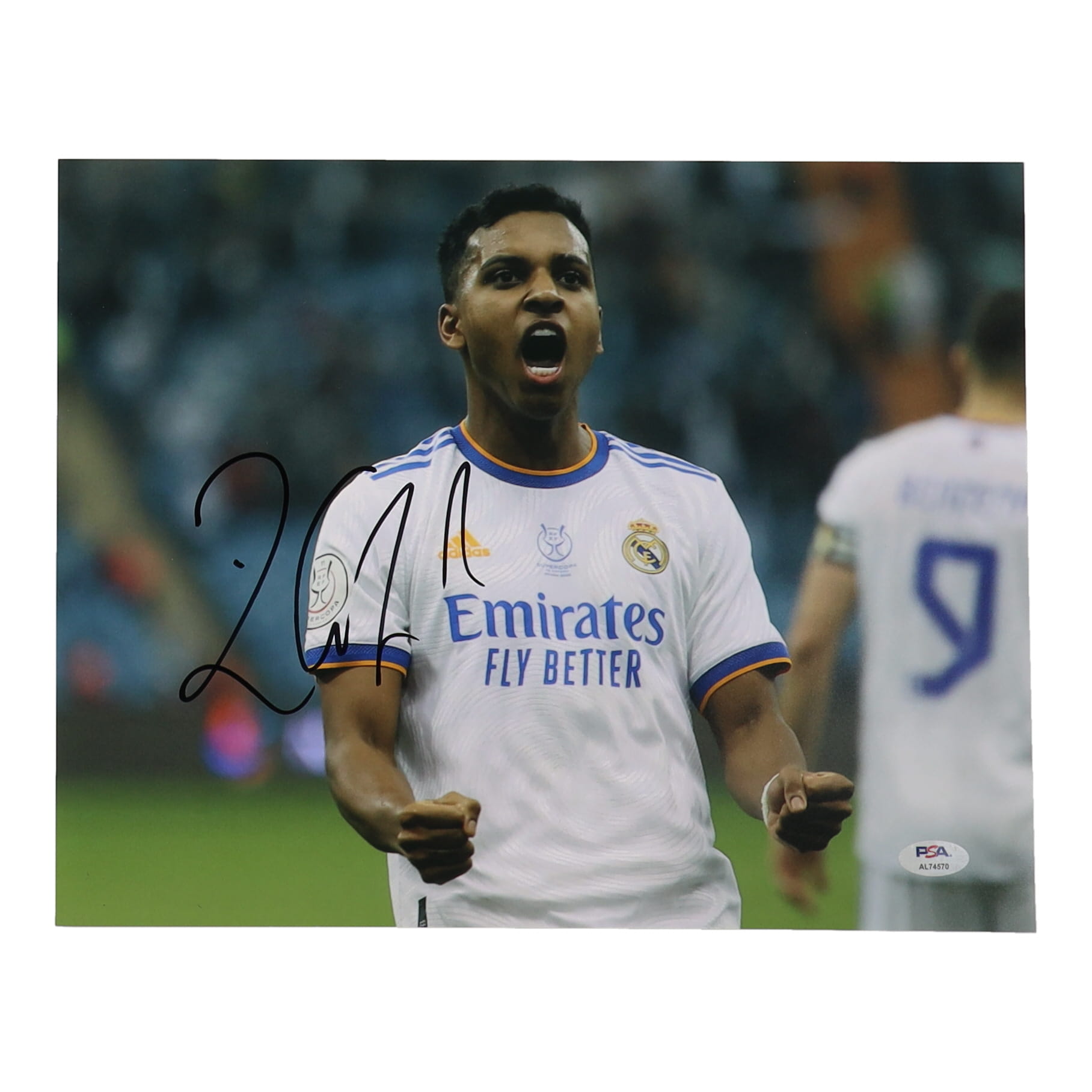 Rodrygo Signed Real Madrid CF 11x14 Photo (PSA) at PristineAuction.com Rodrygo Signed Real Madrid CF 11x14 Photo (PSA) at PristineAuction.com
