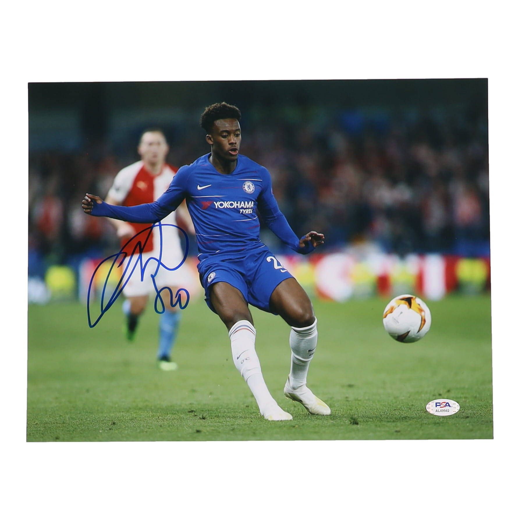 Callum Hudson-Odoi Signed Team England 11x14 Photo (PSA) at PristineAuction.com Callum Hudson-Odoi Signed Team England 11x14 Photo (PSA) at PristineAuction.com