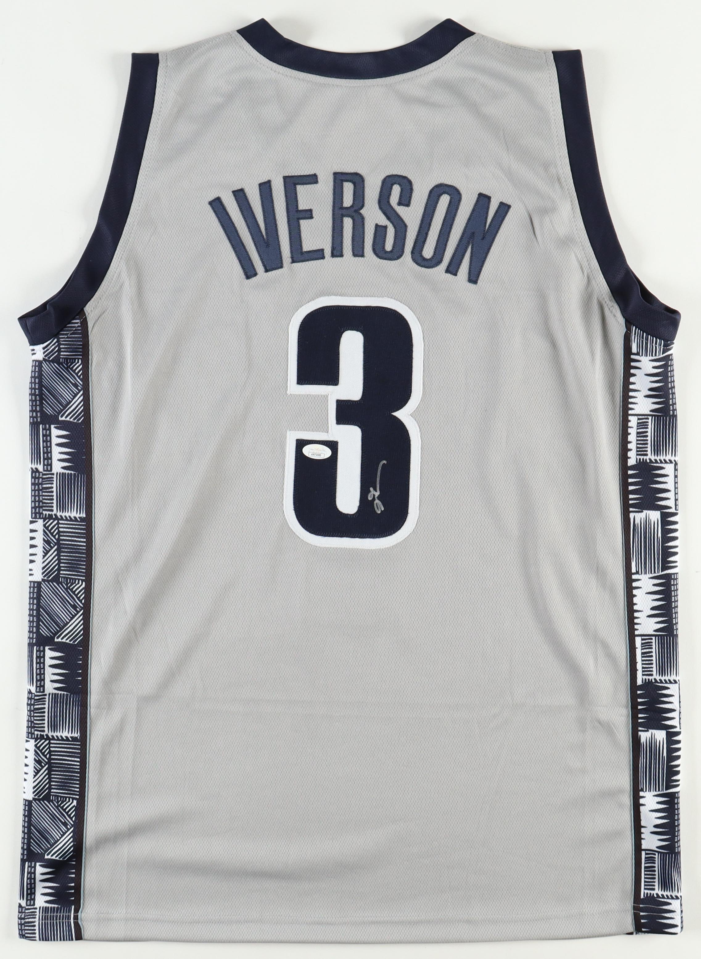 Allen Iverson Signed Jersey (JSA) at PristineAuction.com Allen Iverson Signed Jersey (JSA) at PristineAuction.com