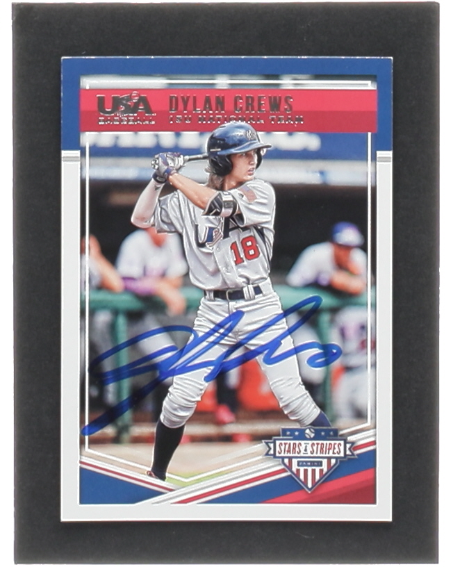 Dylan Crews Signed 2018 USA Baseball Stars and Stripes #53 (JSA) at PristineAuction.com Dylan Crews Signed 2018 USA Baseball Stars and Stripes #53 (JSA) at PristineAuction.com