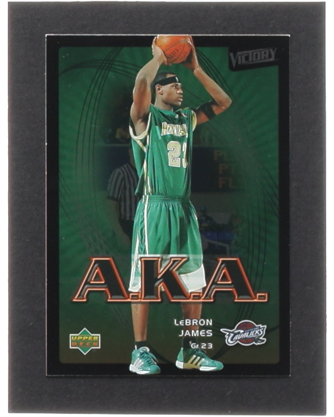 LeBron James 2003-04 Upper Deck Victory #206 AKA RC at PristineAuction.com LeBron James 2003-04 Upper Deck Victory #206 AKA RC at PristineAuction.com