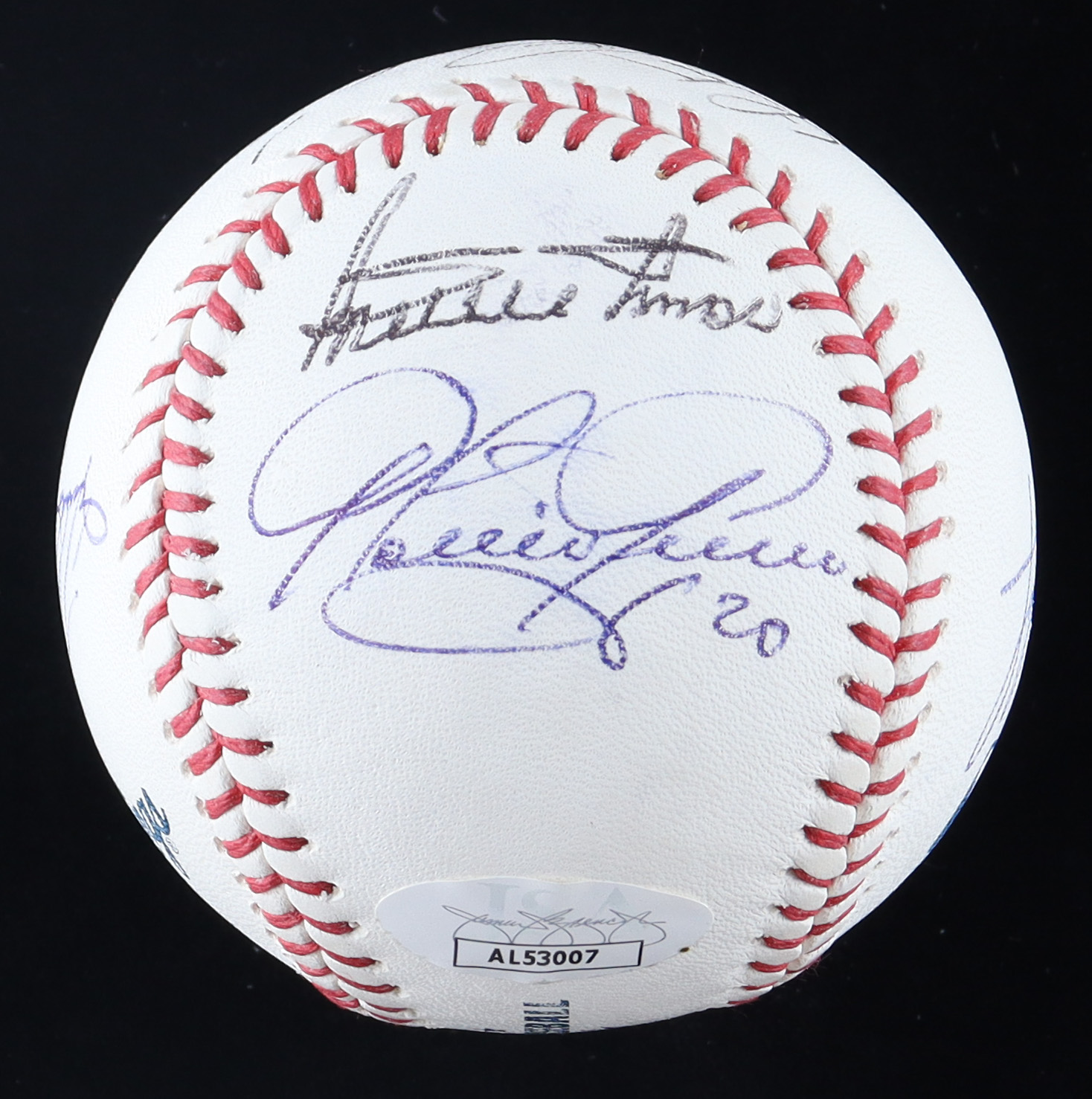OML Baseball Signed by (6) with Orestes Destrade, Cookie Rojas, Minnie Minoso (JSA) at PristineAuction.com OML Baseball Signed by (6) with Orestes Destrade, Cookie Rojas, Minnie Minoso (JSA) at PristineAuction.com