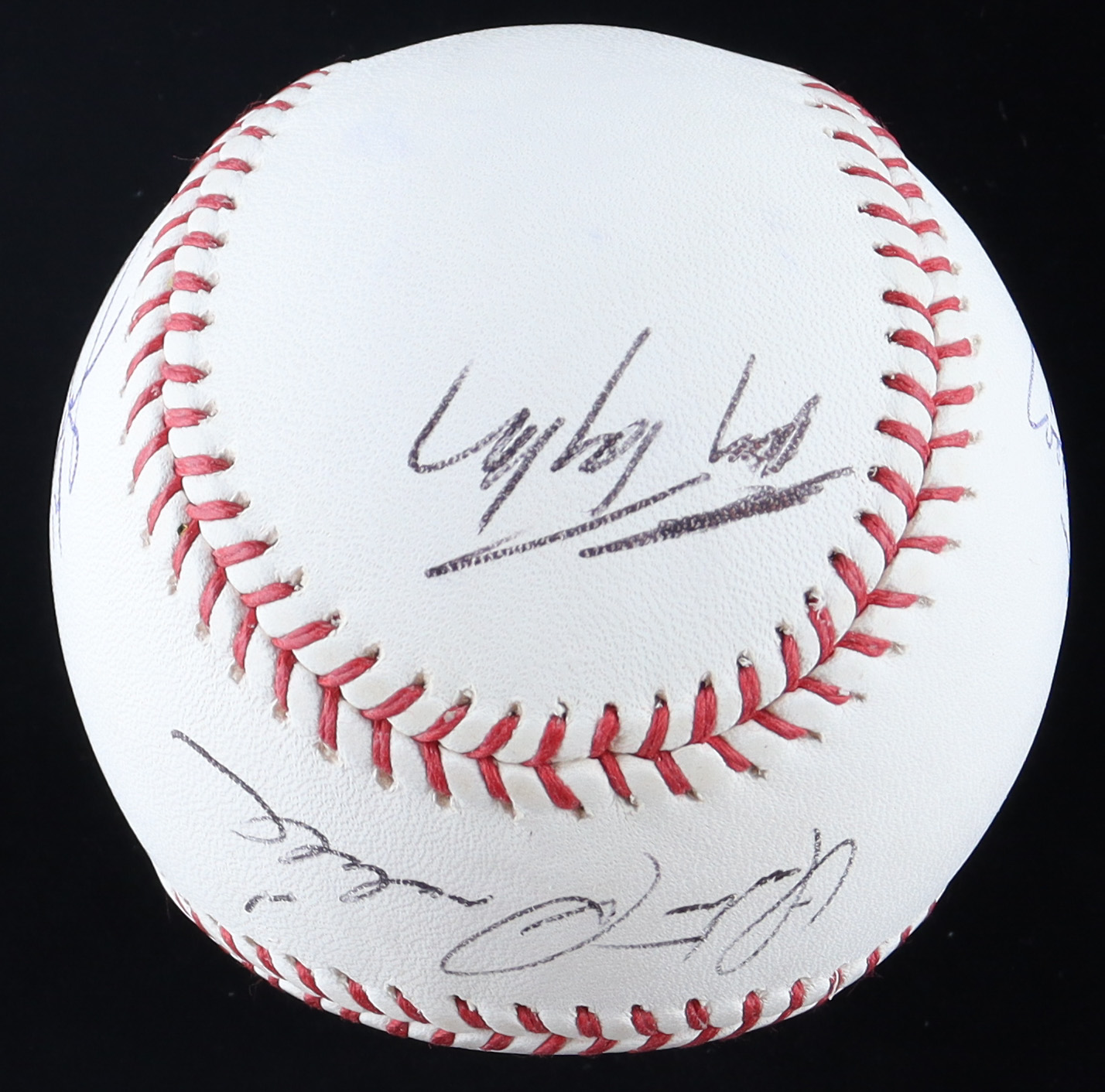 OML Baseball Signed by (6) with Orestes Destrade, Cookie Rojas, Minnie Minoso (JSA) at PristineAuction.com OML Baseball Signed by (6) with Orestes Destrade, Cookie Rojas, Minnie Minoso (JSA) at PristineAuction.com