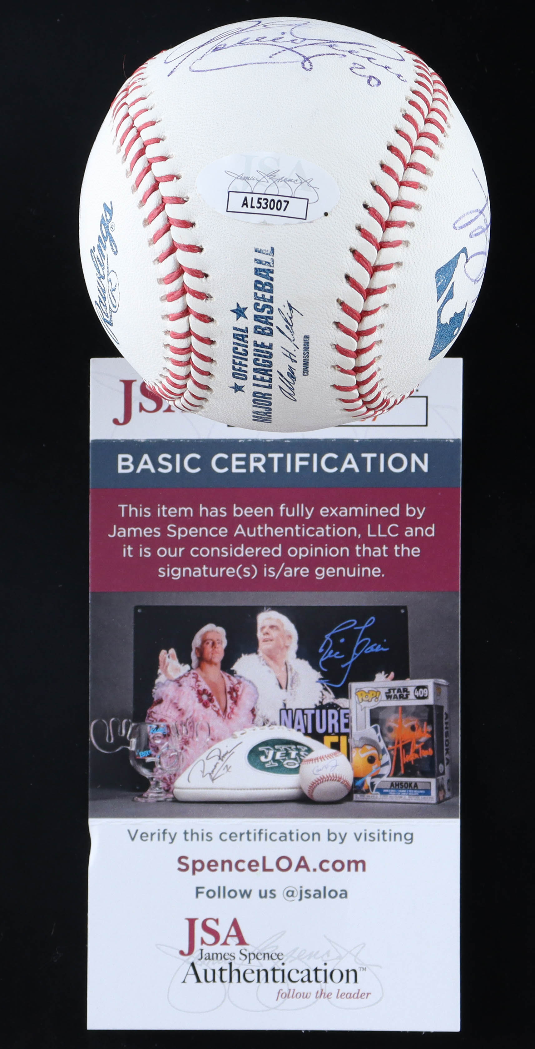 OML Baseball Signed by (6) with Orestes Destrade, Cookie Rojas, Minnie Minoso (JSA) at PristineAuction.com OML Baseball Signed by (6) with Orestes Destrade, Cookie Rojas, Minnie Minoso (JSA) at PristineAuction.com