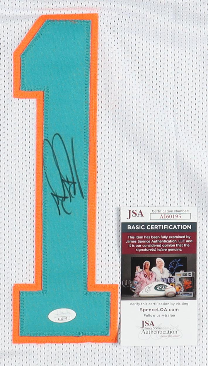 Tua Tagovailoa Signed Jersey (JSA) at PristineAuction.com Tua Tagovailoa Signed Jersey (JSA) at PristineAuction.com