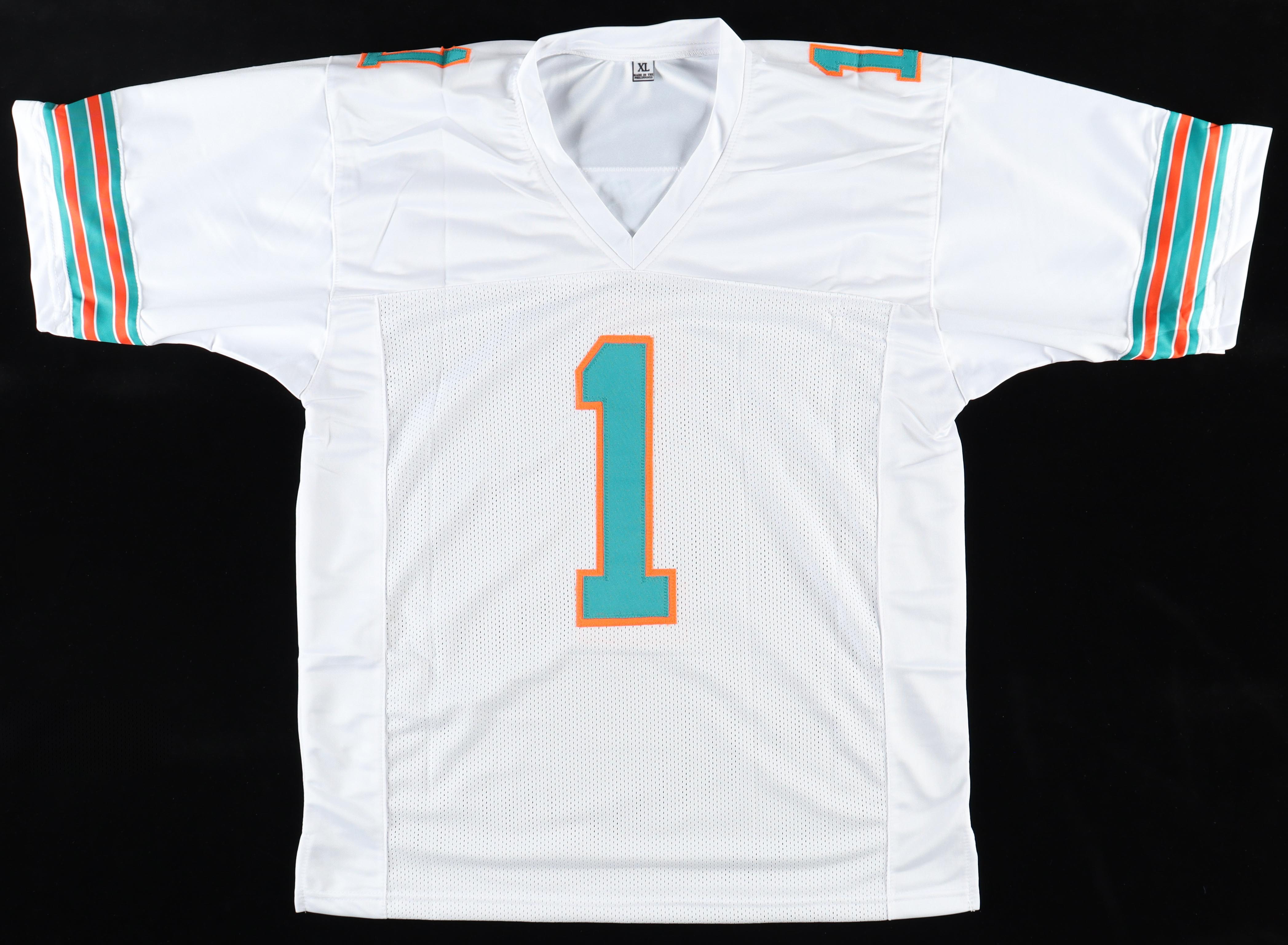 Tua Tagovailoa Signed Jersey (JSA) at PristineAuction.com Tua Tagovailoa Signed Jersey (JSA) at PristineAuction.com