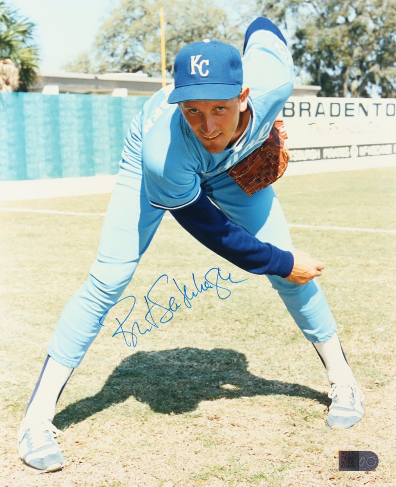 Bret Saberhagen Signed Royals 8x10 Photo (AIV) at PristineAuction.com Bret Saberhagen Signed Royals 8x10 Photo (AIV) at PristineAuction.com