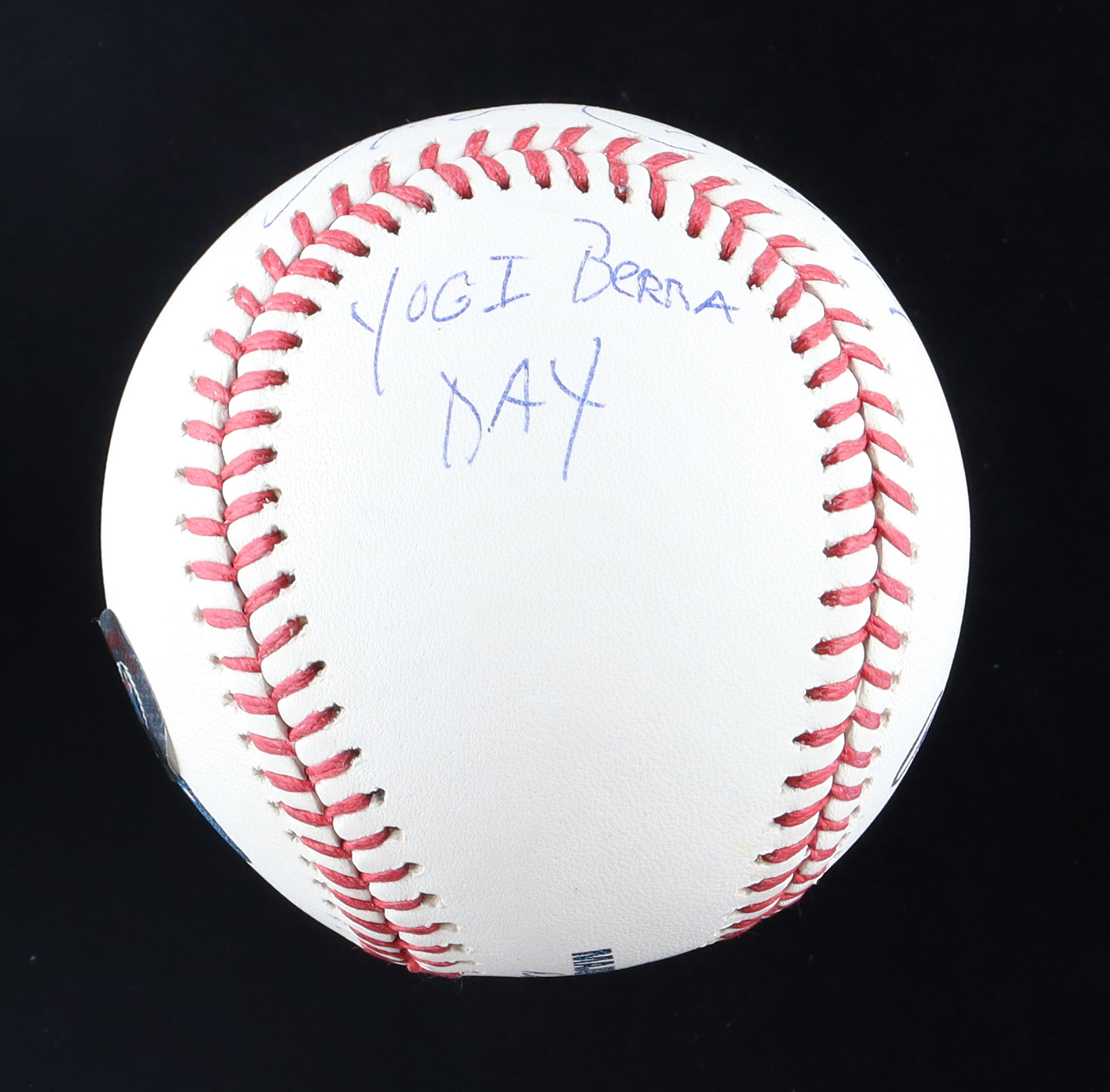 David Cone Signed OML Baseball Inscribed "P.G. 7-18-99", "27 up 27 down" & "Yogi Berra Day" (Beckett) at PristineAuction.com David Cone Signed OML Baseball Inscribed "P.G. 7-18-99", "27 up 27 down" & "Yogi Berra Day" (Beckett) at PristineAuction.com