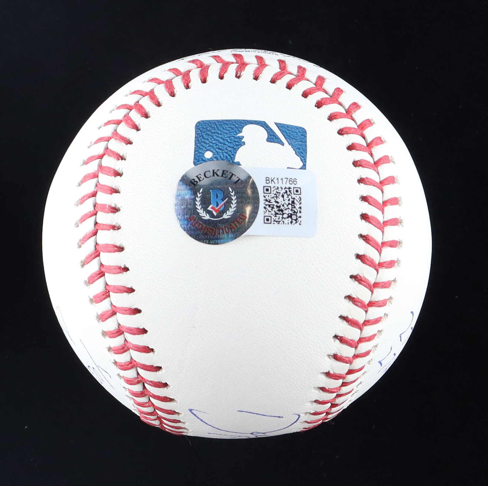 David Cone Signed OML Baseball Inscribed "P.G. 7-18-99", "27 up 27 down" & "Yogi Berra Day" (Beckett) at PristineAuction.com David Cone Signed OML Baseball Inscribed "P.G. 7-18-99", "27 up 27 down" & "Yogi Berra Day" (Beckett) at PristineAuction.com