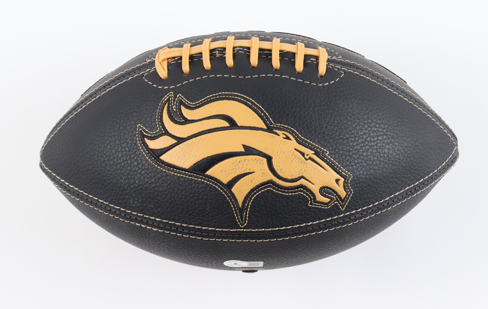 Ed McCaffrey Signed Broncos Logo Football (Beckett) at PristineAuction.com Ed McCaffrey Signed Broncos Logo Football (Beckett) at PristineAuction.com