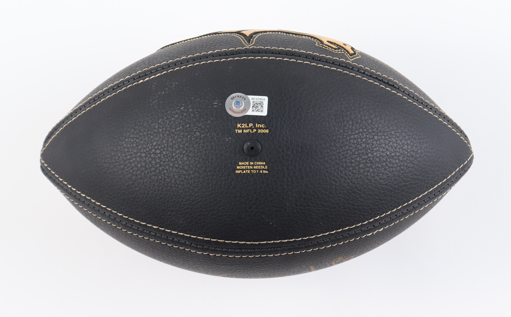 Ed McCaffrey Signed Broncos Logo Football (Beckett) at PristineAuction.com Ed McCaffrey Signed Broncos Logo Football (Beckett) at PristineAuction.com