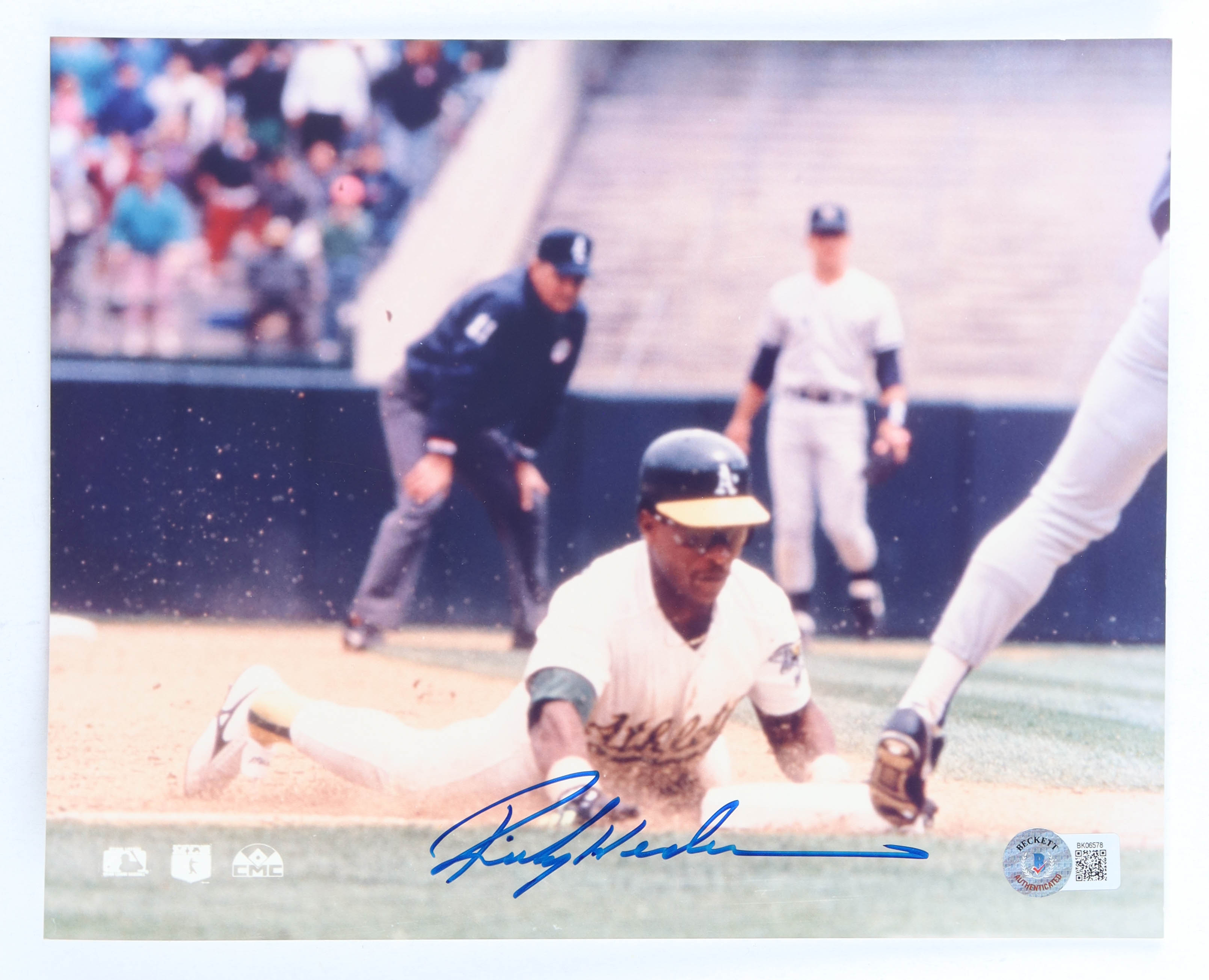 Rickey Henderson Signed Athletics 8x10 Photo (Beckett) at PristineAuction.com Rickey Henderson Signed Athletics 8x10 Photo (Beckett) at PristineAuction.com