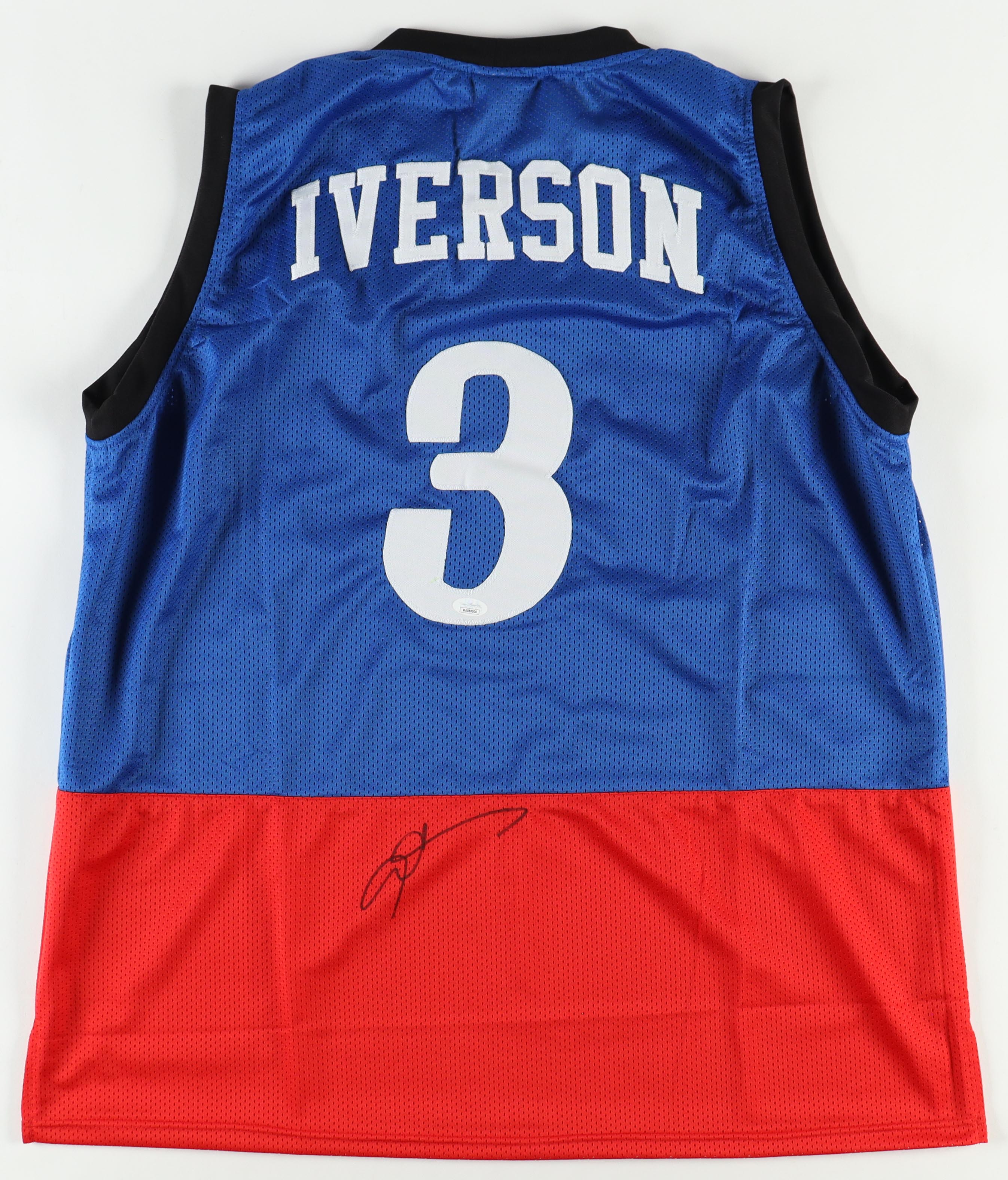 Allen Iverson Signed Jersey (JSA) at PristineAuction.com Allen Iverson Signed Jersey (JSA) at PristineAuction.com