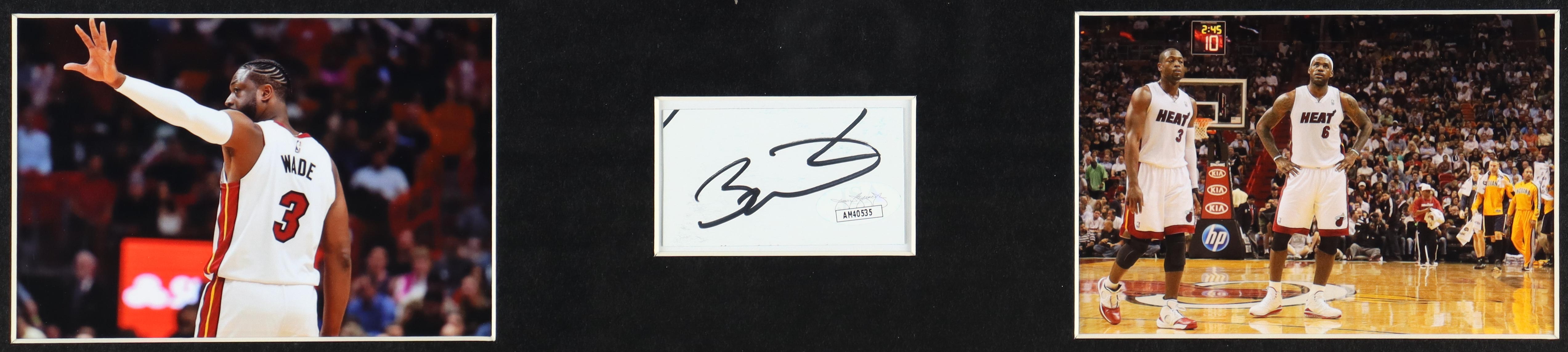 Dwyane Wade Signed Custom Framed Cut Display with Jersey (JSA) at PristineAuction.com Dwyane Wade Signed Custom Framed Cut Display with Jersey (JSA) at PristineAuction.com