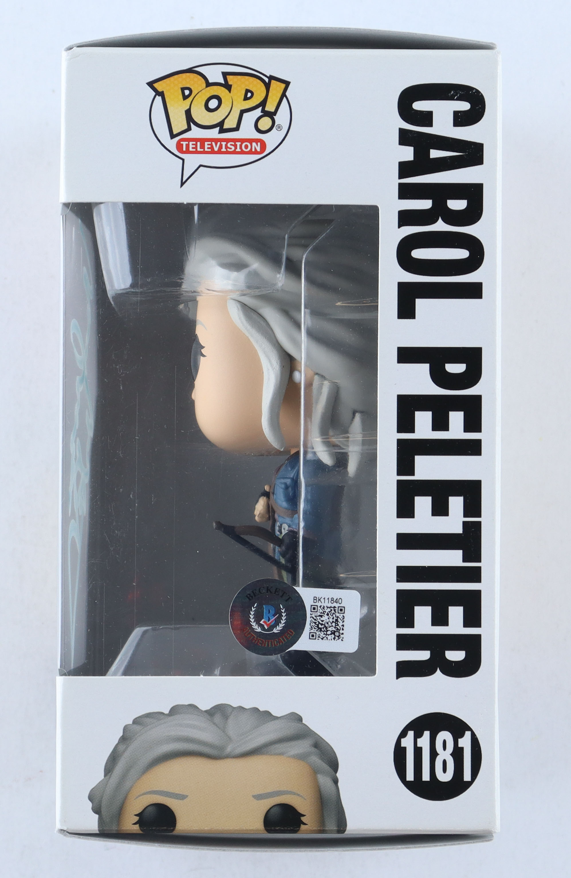 Melissa McBride Signed "The Walking Dead" #1181 Carol Peletier Funko Pop! Vinyl Figure (Beckett) at PristineAuction.com Melissa McBride Signed "The Walking Dead" #1181 Carol Peletier Funko Pop! Vinyl Figure (Beckett) at PristineAuction.com