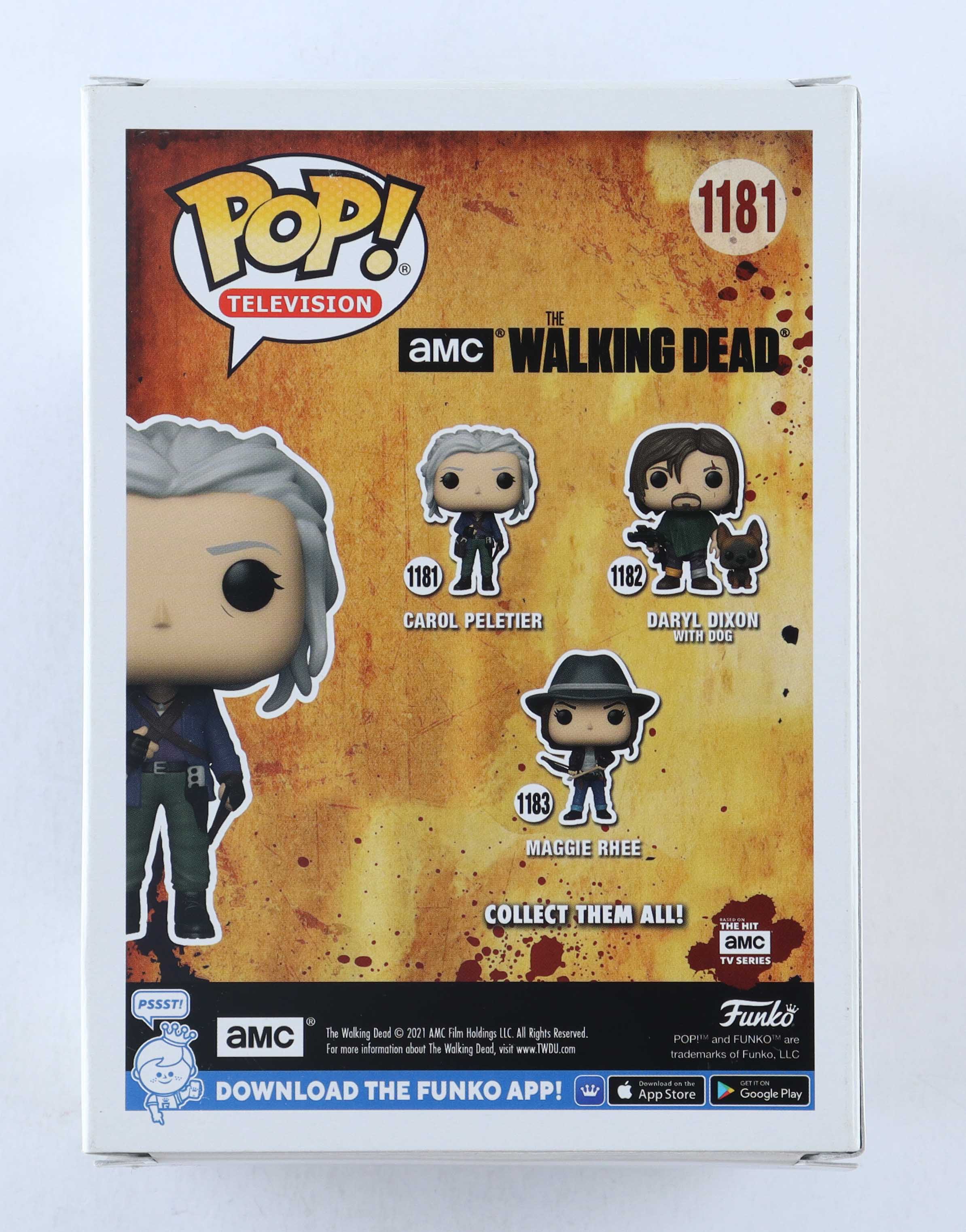 Melissa McBride Signed "The Walking Dead" #1181 Carol Peletier Funko Pop! Vinyl Figure (Beckett) at PristineAuction.com Melissa McBride Signed "The Walking Dead" #1181 Carol Peletier Funko Pop! Vinyl Figure (Beckett) at PristineAuction.com