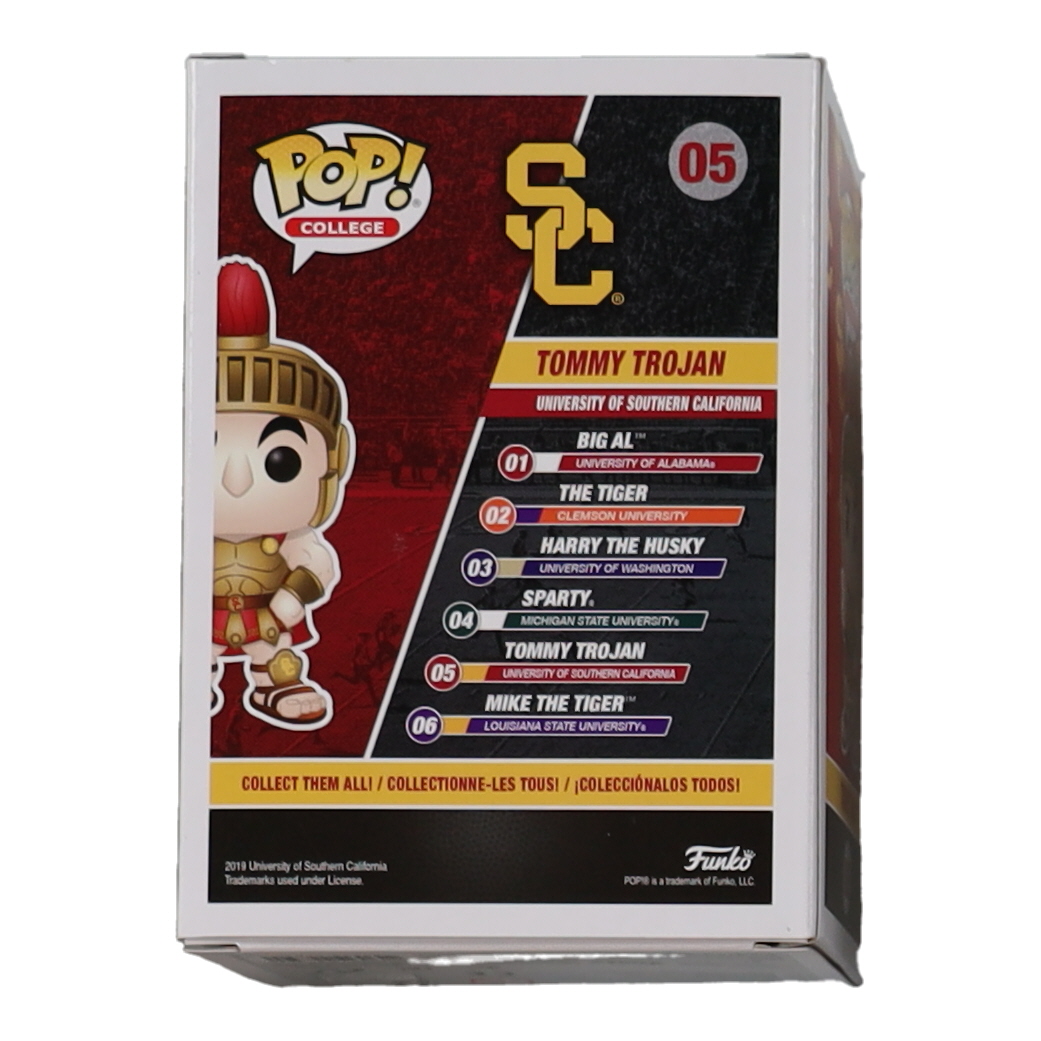 O. J. Simpson Signed USC Trojans #05 Tommy Trojan Funko Pop! Vinyl Figure Inscribed "Fight On" (JSA) at PristineAuction.com O. J. Simpson Signed USC Trojans #05 Tommy Trojan Funko Pop! Vinyl Figure Inscribed "Fight On" (JSA) at PristineAuction.com