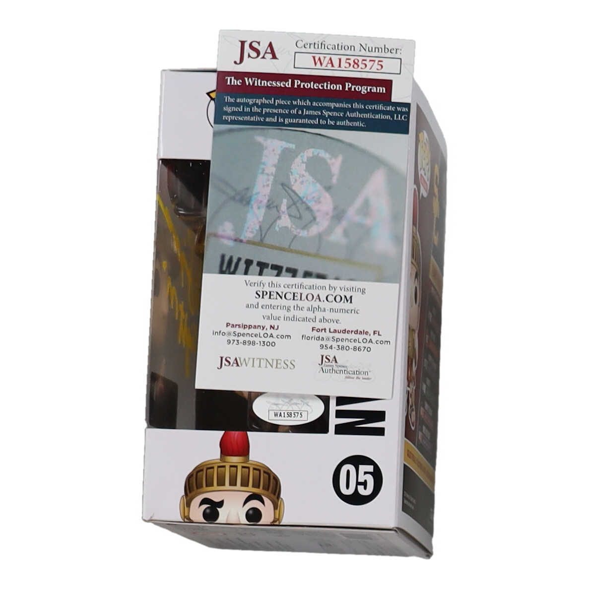 O. J. Simpson Signed USC Trojans #05 Tommy Trojan Funko Pop! Vinyl Figure Inscribed "Fight On" (JSA) at PristineAuction.com O. J. Simpson Signed USC Trojans #05 Tommy Trojan Funko Pop! Vinyl Figure Inscribed "Fight On" (JSA) at PristineAuction.com