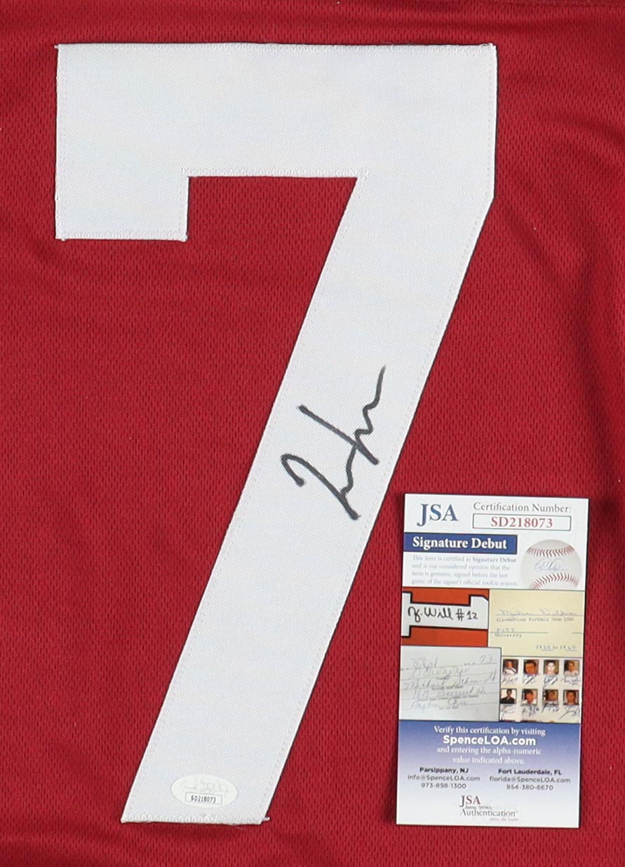 Jo'quavious Marks Signed Jersey (JSA) at PristineAuction.com Jo'quavious Marks Signed Jersey (JSA) at PristineAuction.com