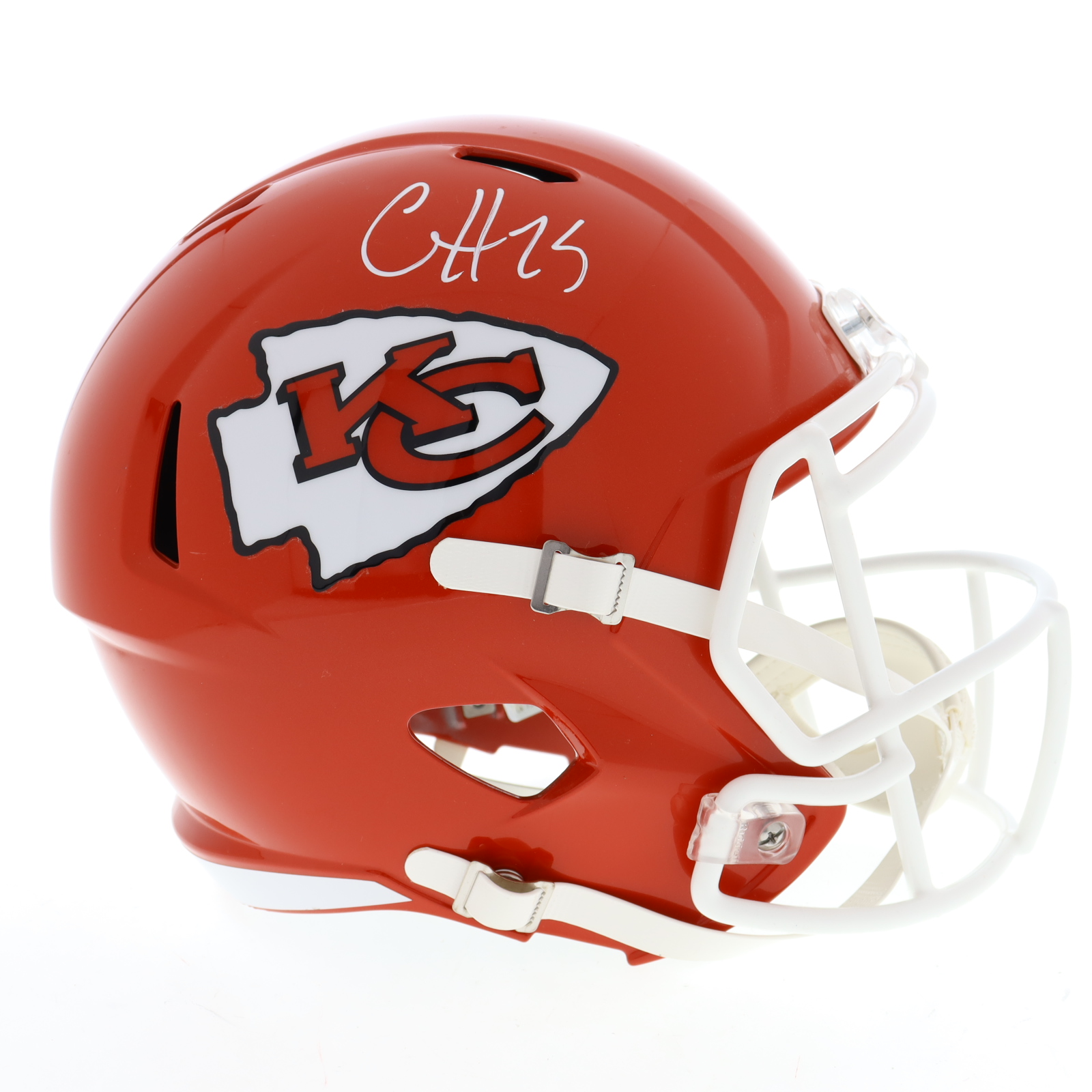 Patrick Willis Signed Chiefs Full-Size Speed Helmet (Beckett) at PristineAuction.com Patrick Willis Signed Chiefs Full-Size Speed Helmet (Beckett) at PristineAuction.com