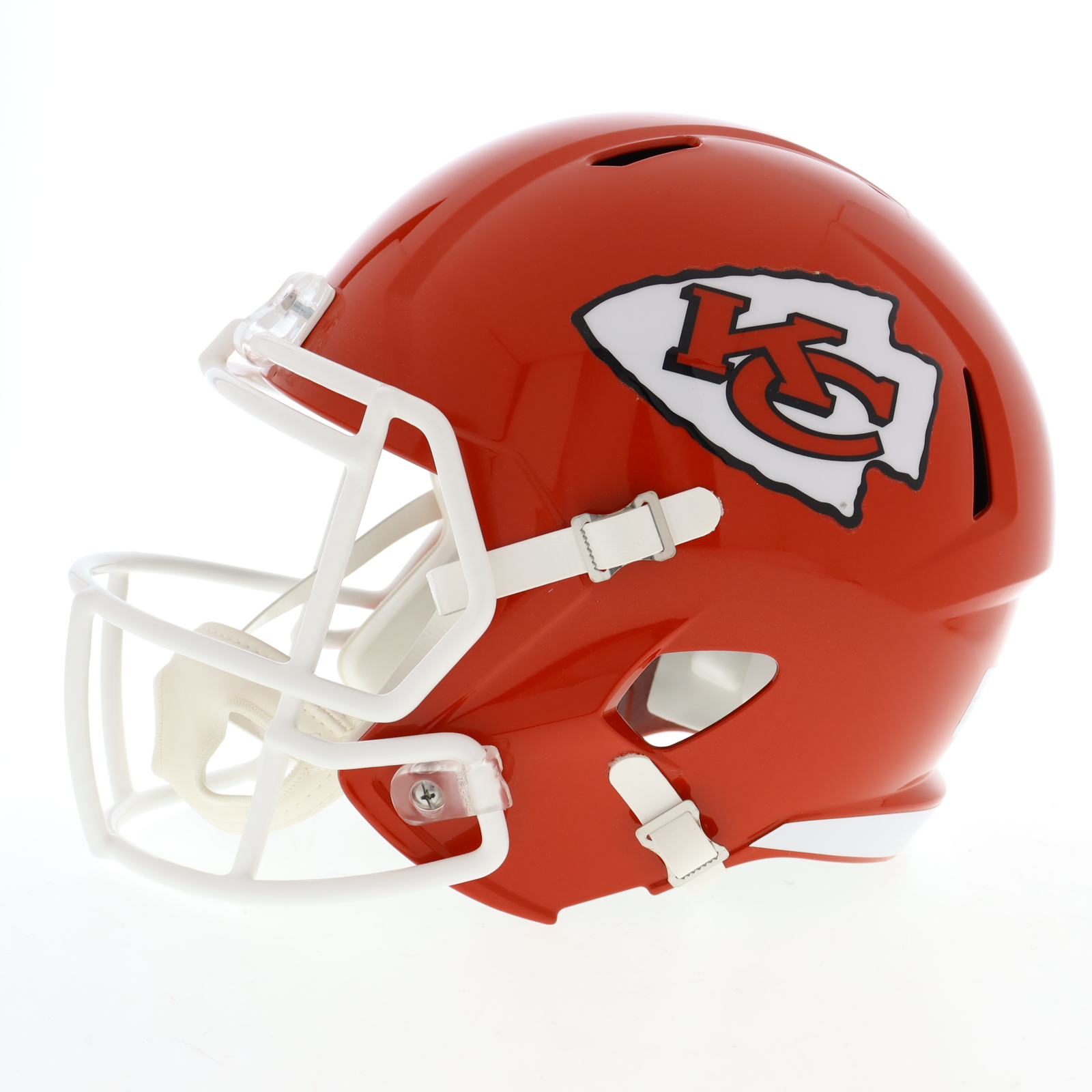 Patrick Willis Signed Chiefs Full-Size Speed Helmet (Beckett) at PristineAuction.com Patrick Willis Signed Chiefs Full-Size Speed Helmet (Beckett) at PristineAuction.com