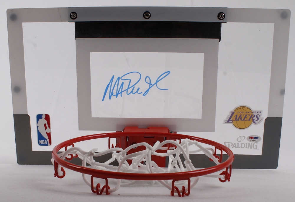 Magic Johnson Signed Backboard (PSA COA) Pristine Auction